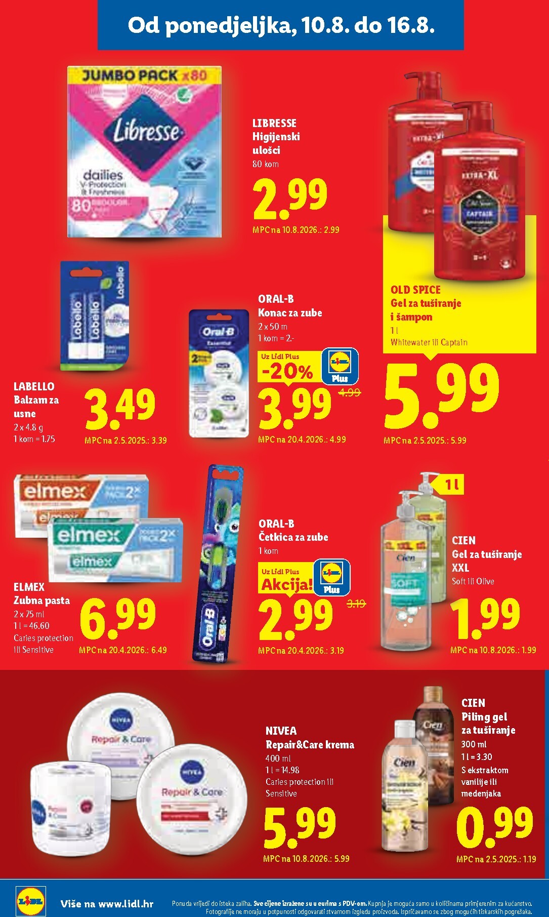 lidl - Aktualni katalog Lidl od ponedjeljka, 10.08.2026 do nedjelje, 16.08.2026 - page: 20