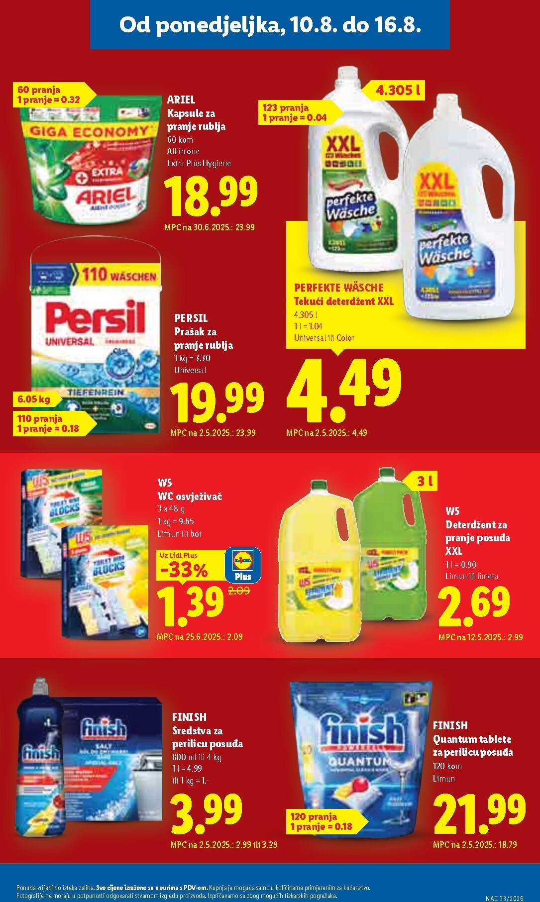 lidl - Aktualni katalog Lidl od ponedjeljka, 10.08.2026 do nedjelje, 16.08.2026 - page: 19