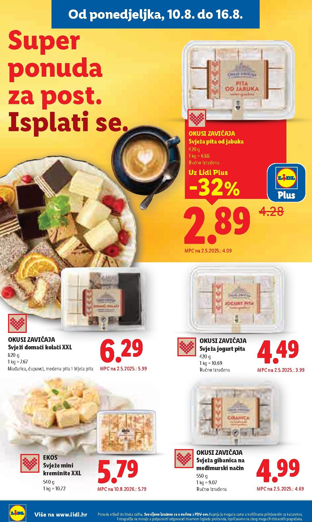 lidl - Aktualni katalog Lidl od ponedjeljka, 10.08.2026 do nedjelje, 16.08.2026 - page: 10