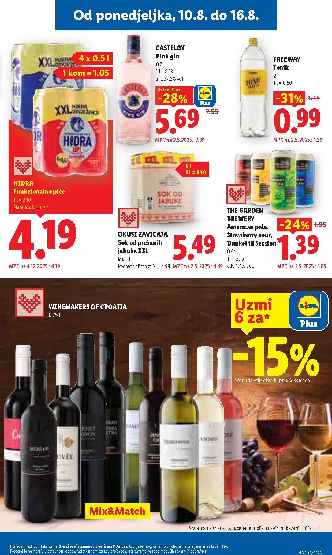 lidl - Aktualni katalog Lidl od ponedjeljka, 10.08.2026 do nedjelje, 16.08.2026 - page: 13