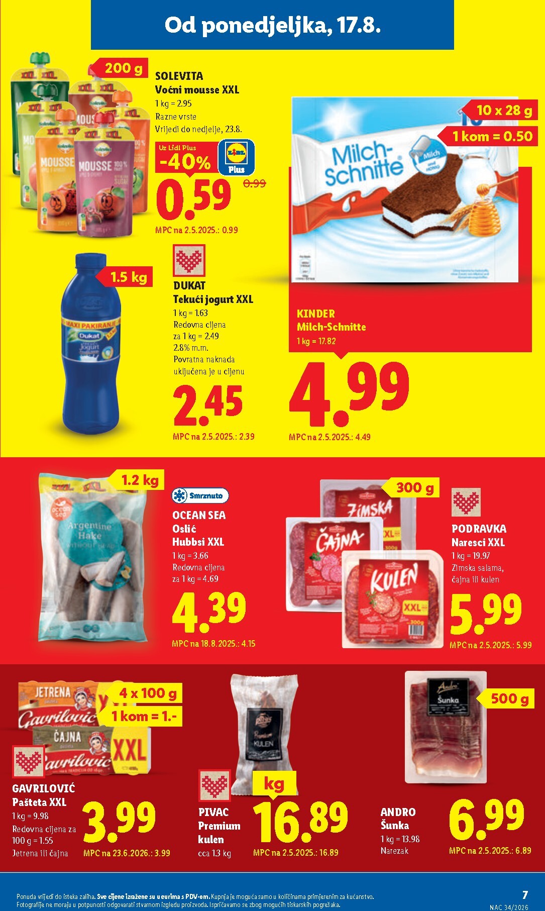 lidl - Novi Lidl katalog od ponedjeljka, 17.08.2026 do nedjelje, 23.08.2026 - page: 7
