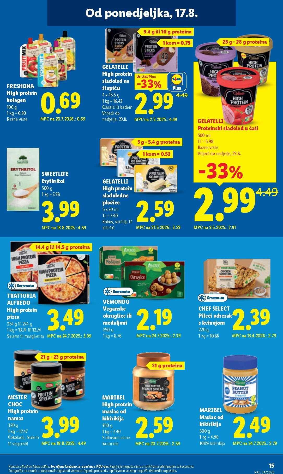 lidl - Novi Lidl katalog od ponedjeljka, 17.08.2026 do nedjelje, 23.08.2026 - page: 15