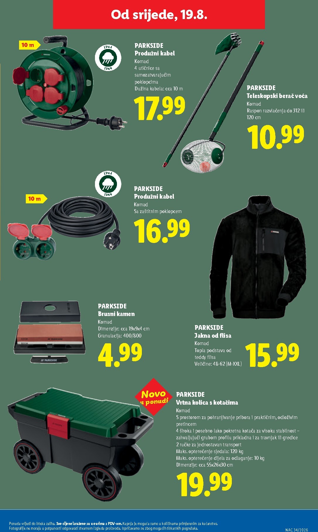 lidl - Novi Lidl katalog od ponedjeljka, 17.08.2026 do nedjelje, 23.08.2026 - page: 43