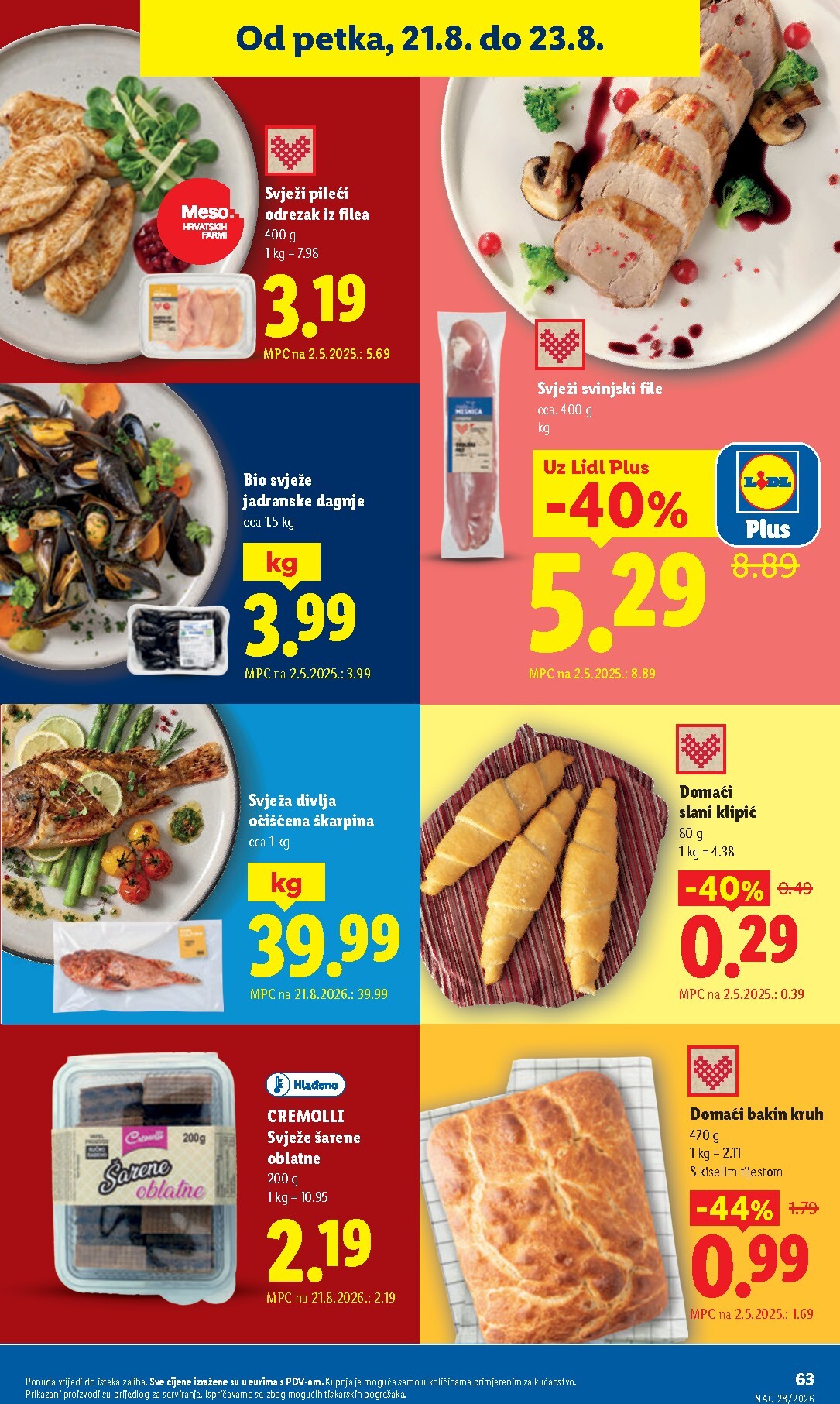 lidl - Novi Lidl katalog od ponedjeljka, 17.08.2026 do nedjelje, 23.08.2026 - page: 63