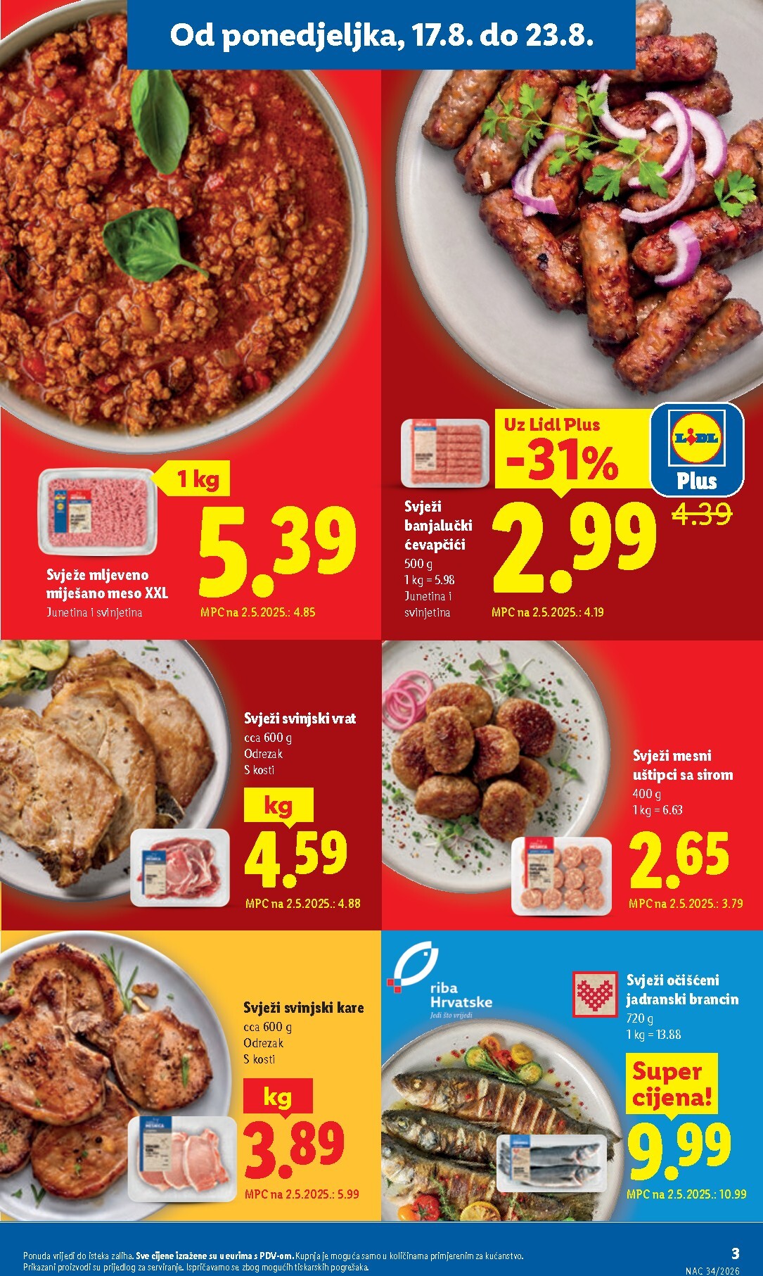 lidl - Novi Lidl katalog od ponedjeljka, 17.08.2026 do nedjelje, 23.08.2026 - page: 3