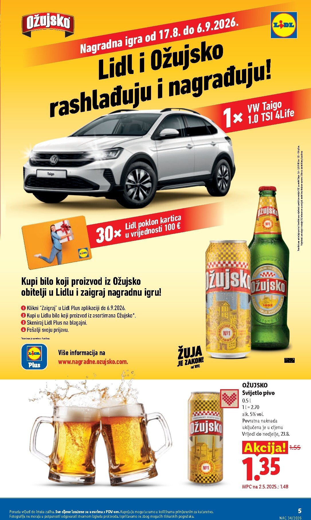 lidl - Novi Lidl katalog od ponedjeljka, 17.08.2026 do nedjelje, 23.08.2026 - page: 5