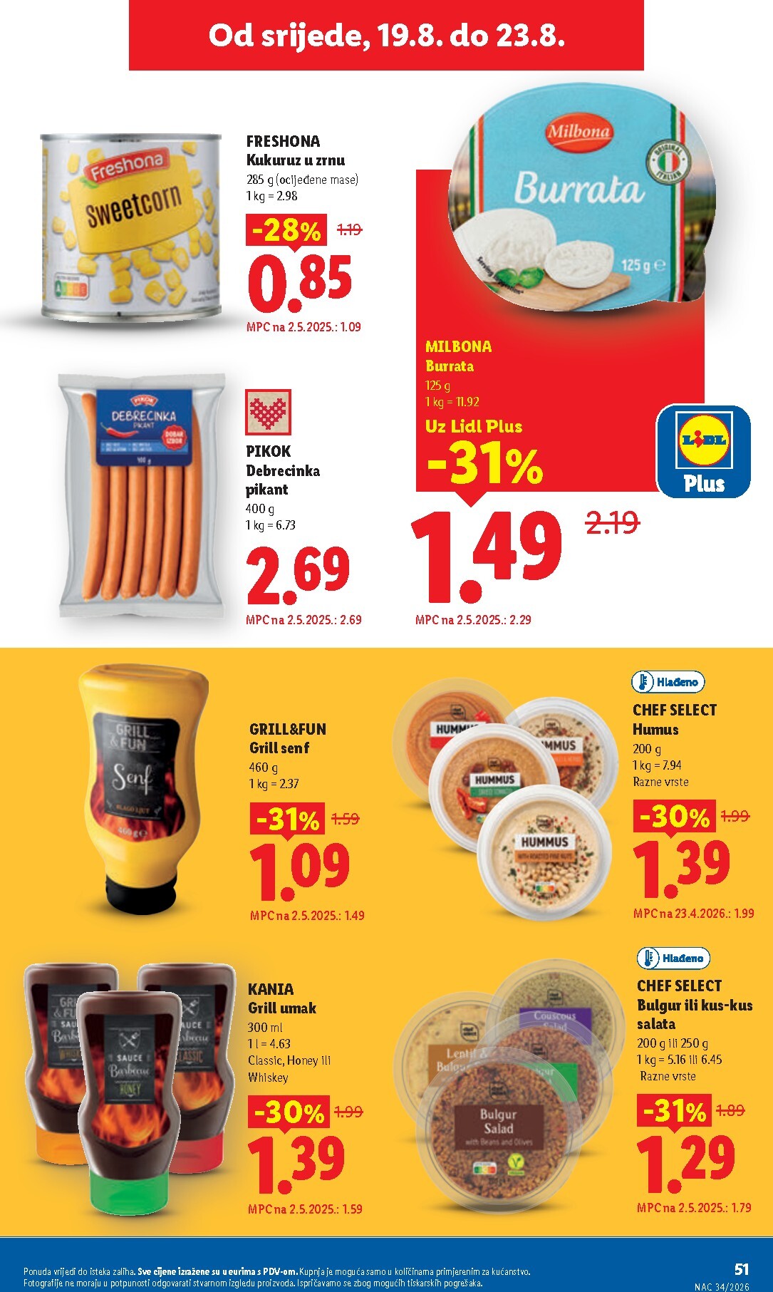 lidl - Novi Lidl katalog od ponedjeljka, 17.08.2026 do nedjelje, 23.08.2026 - page: 51