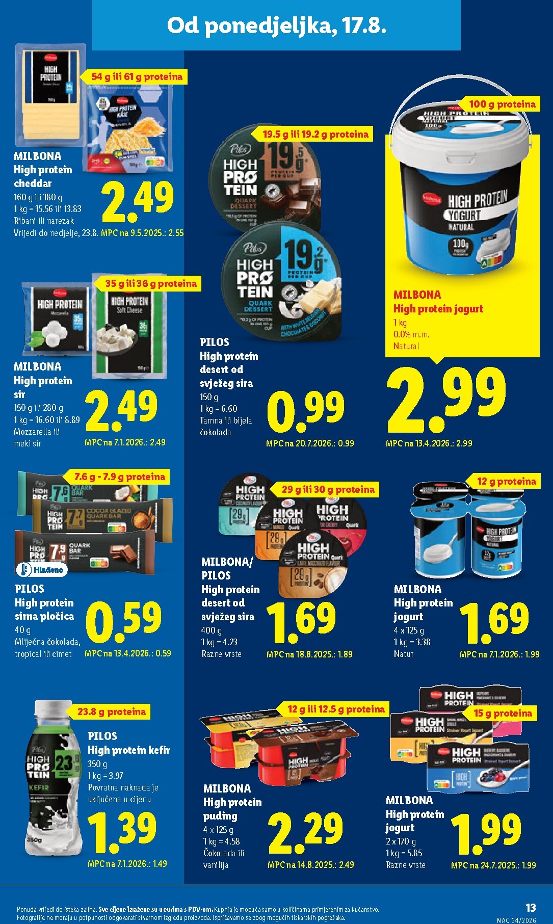 lidl - Novi Lidl katalog od ponedjeljka, 17.08.2026 do nedjelje, 23.08.2026 - page: 13
