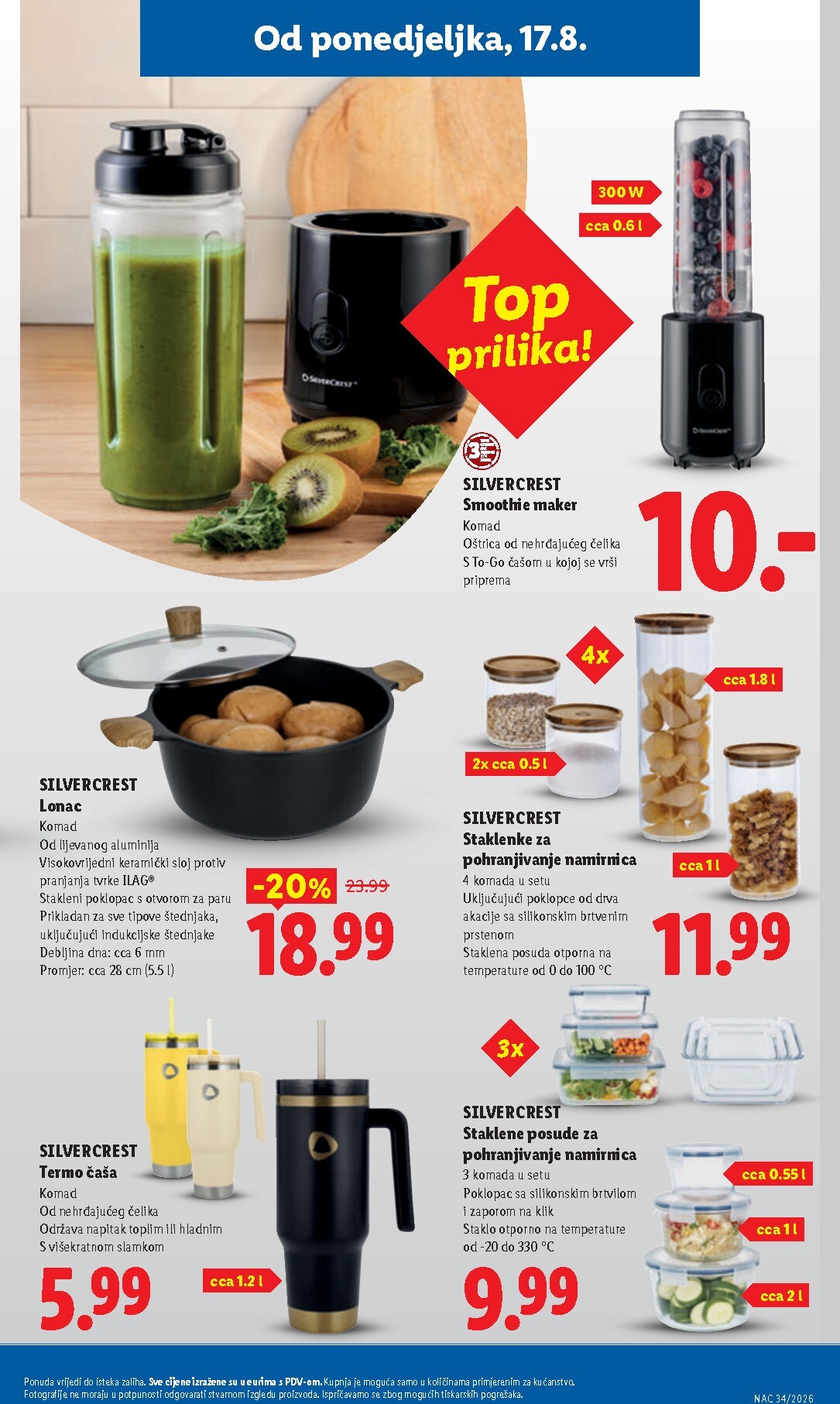 lidl - Novi Lidl katalog od ponedjeljka, 17.08.2026 do nedjelje, 23.08.2026 - page: 33