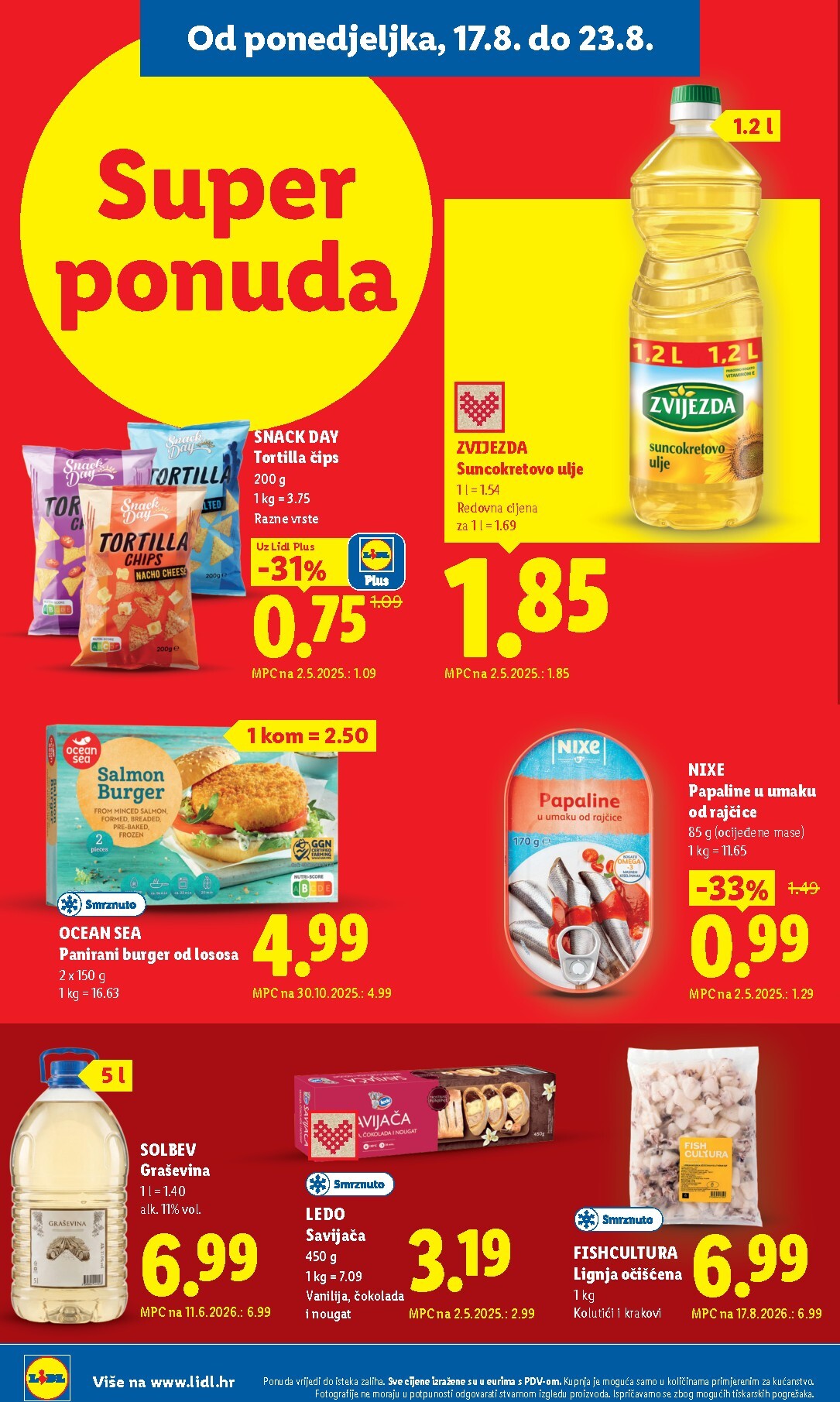 lidl - Aktualni katalog Lidl od ponedjeljka, 17.08.2026 do nedjelje, 23.08.2026 - page: 8