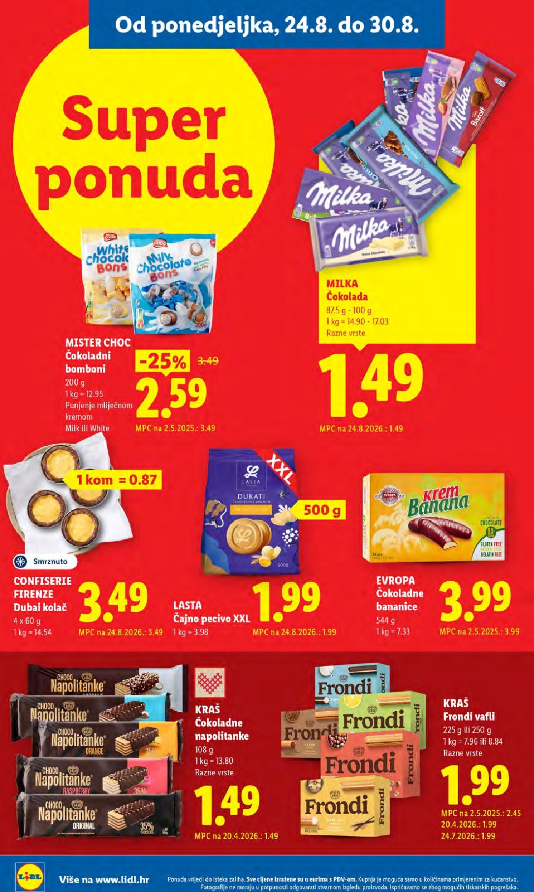 lidl - Novi Lidl katalog od ponedjeljka, 24.08.2026 do nedjelje, 30.08.2026 - page: 8