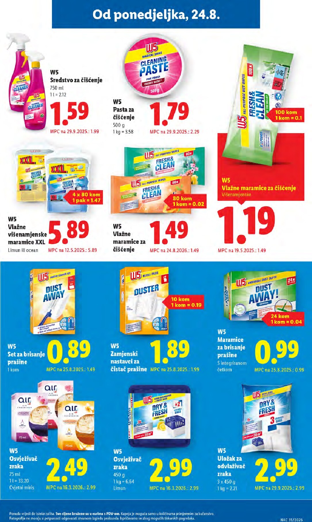 lidl - Novi Lidl katalog od ponedjeljka, 24.08.2026 do nedjelje, 30.08.2026 - page: 17