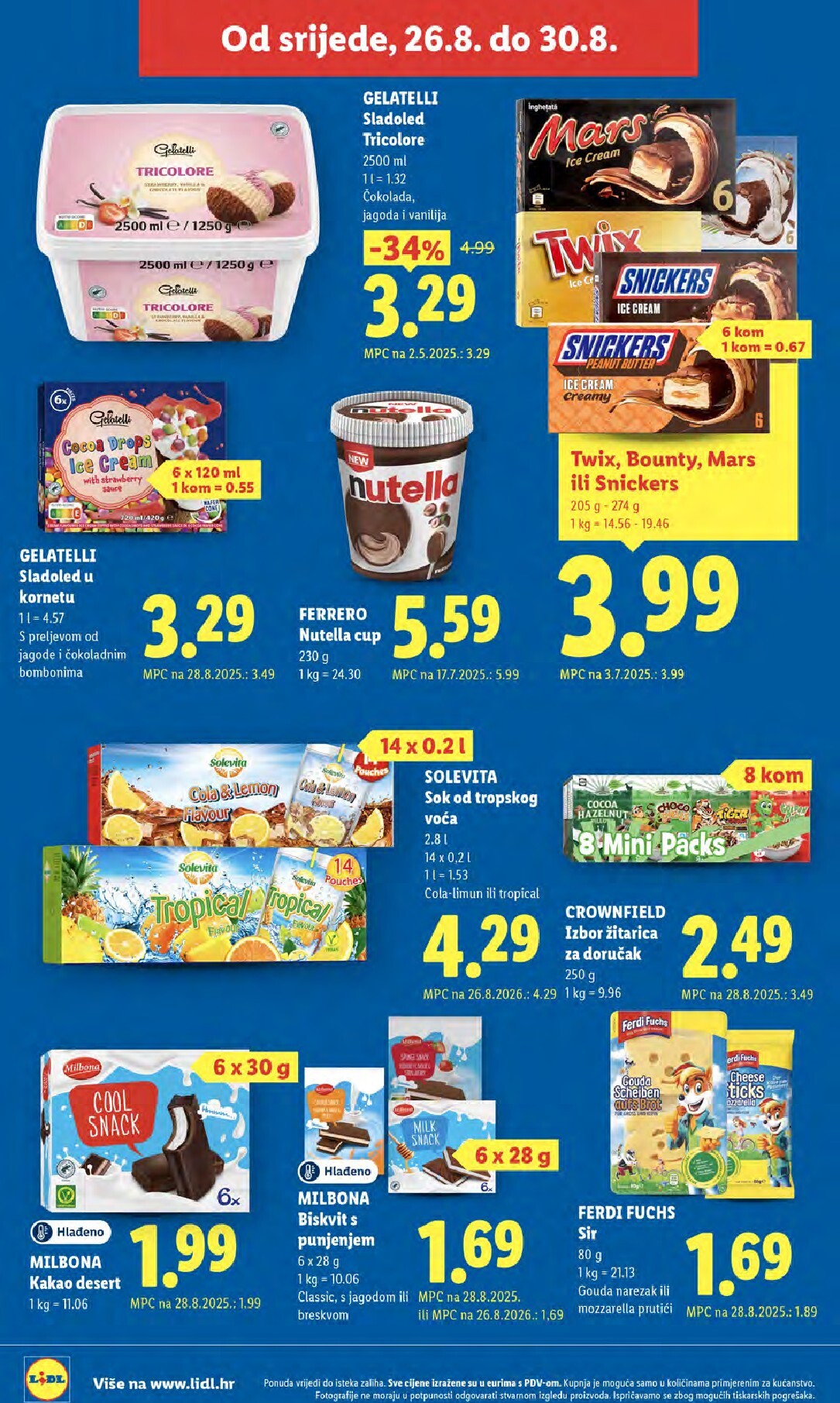 lidl - Novi Lidl katalog od ponedjeljka, 24.08.2026 do nedjelje, 30.08.2026 - page: 60