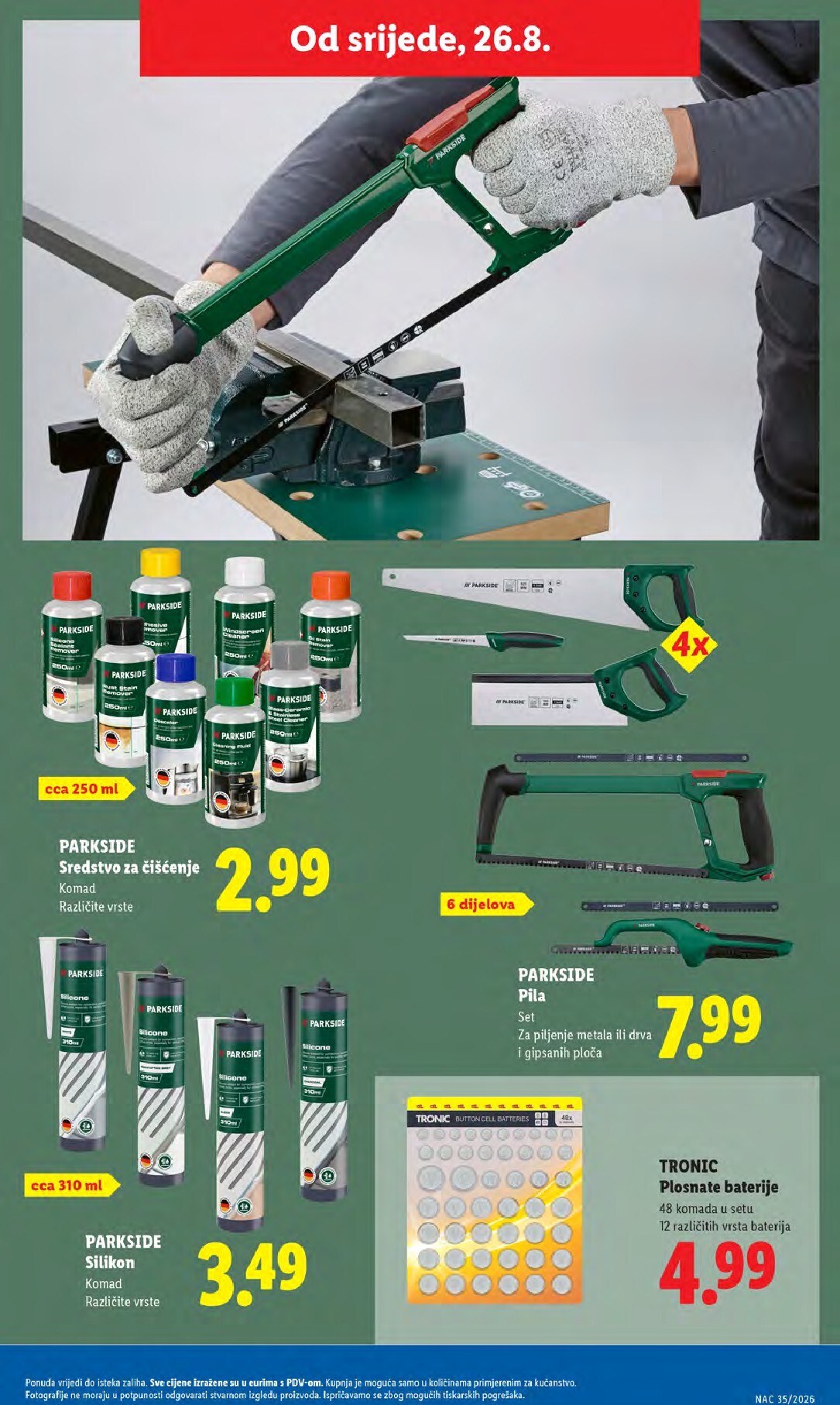 lidl - Novi Lidl katalog od ponedjeljka, 24.08.2026 do nedjelje, 30.08.2026 - page: 37