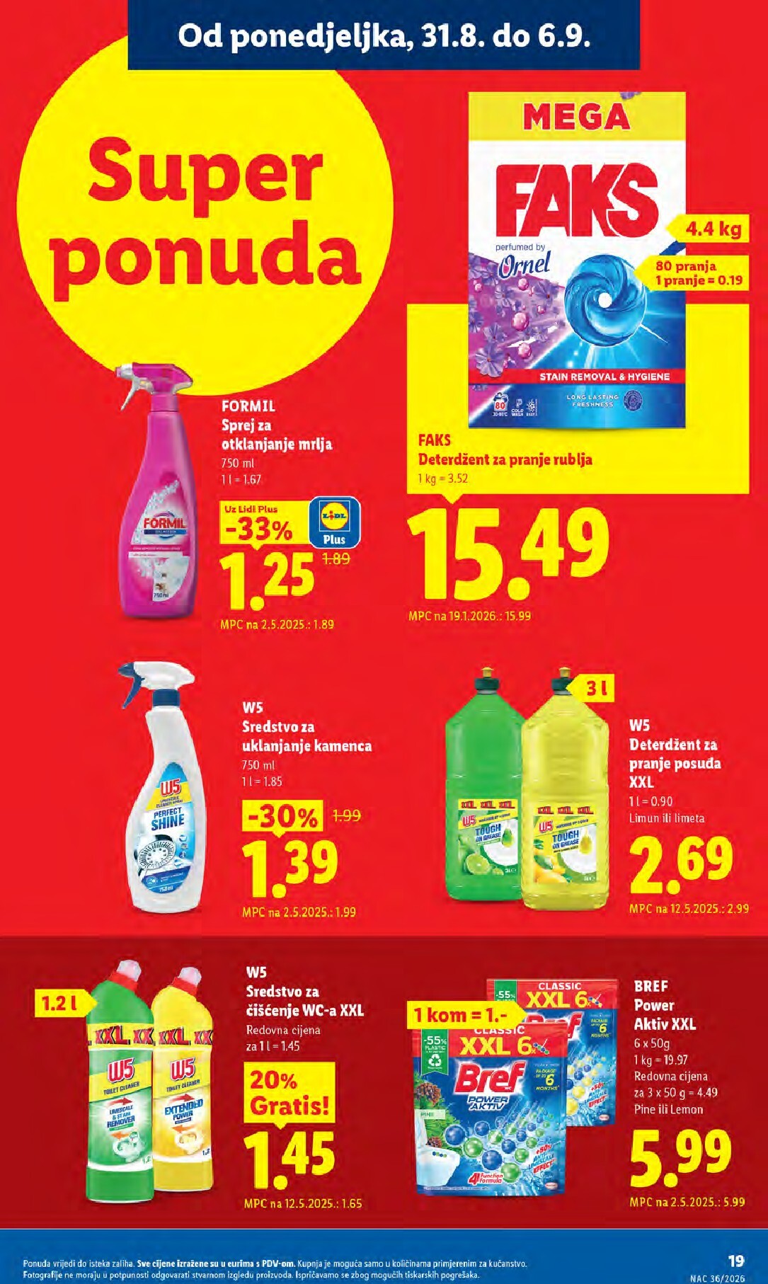 lidl - Novi Lidl katalog od ponedjeljka, 31.08.2026 do nedjelje, 06.09.2026 - page: 19