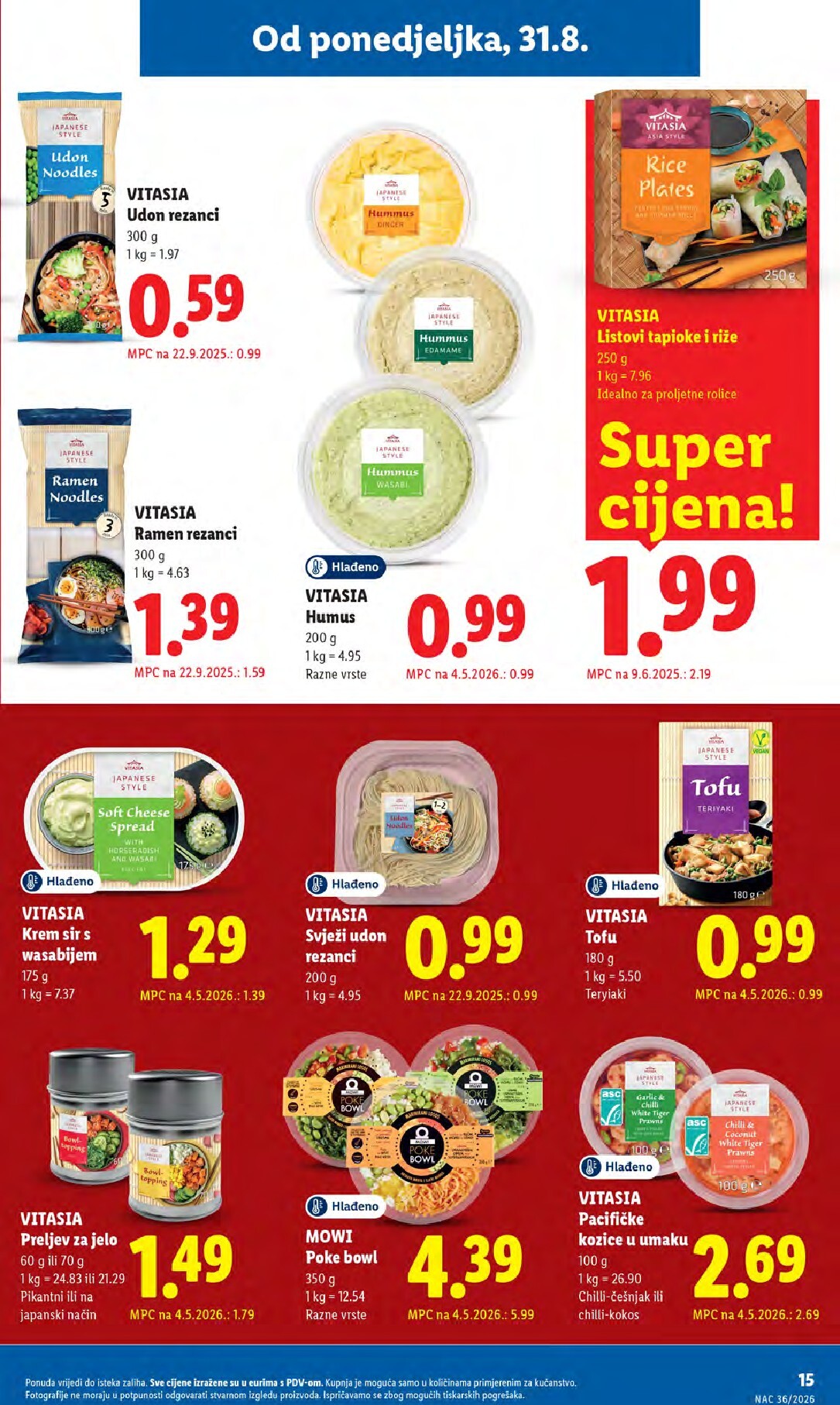 lidl - Novi Lidl katalog od ponedjeljka, 31.08.2026 do nedjelje, 06.09.2026 - page: 15