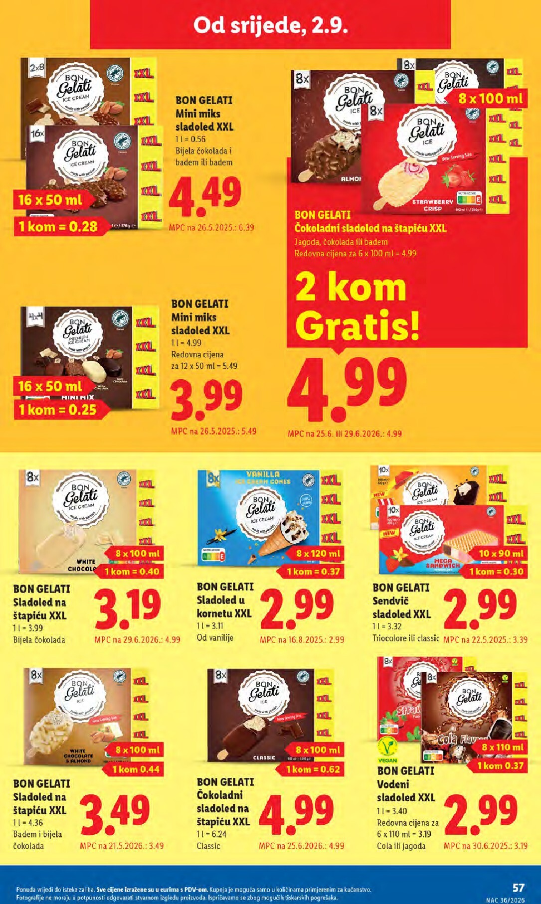lidl - Novi Lidl katalog od ponedjeljka, 31.08.2026 do nedjelje, 06.09.2026 - page: 57