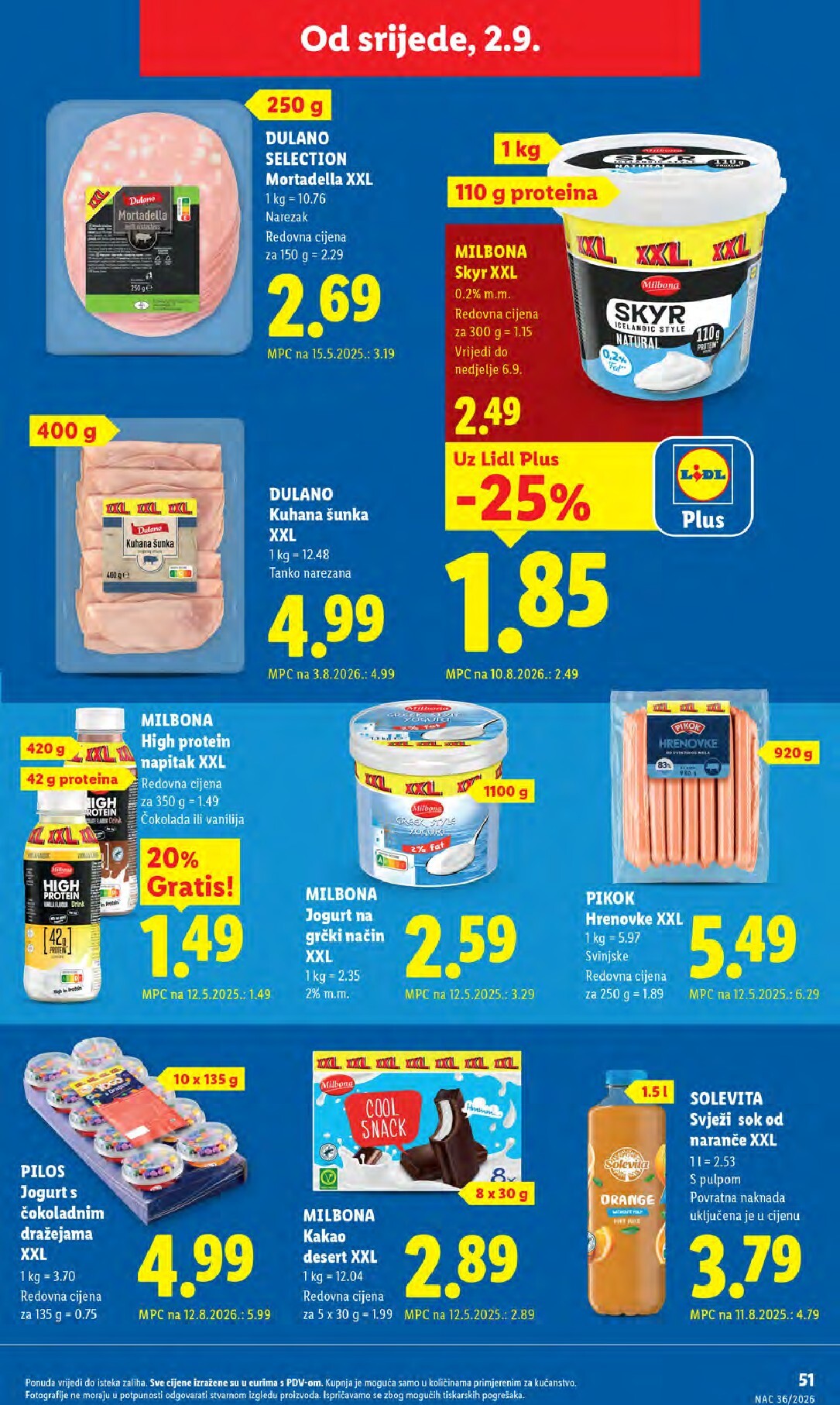 lidl - Novi Lidl katalog od ponedjeljka, 31.08.2026 do nedjelje, 06.09.2026 - page: 51