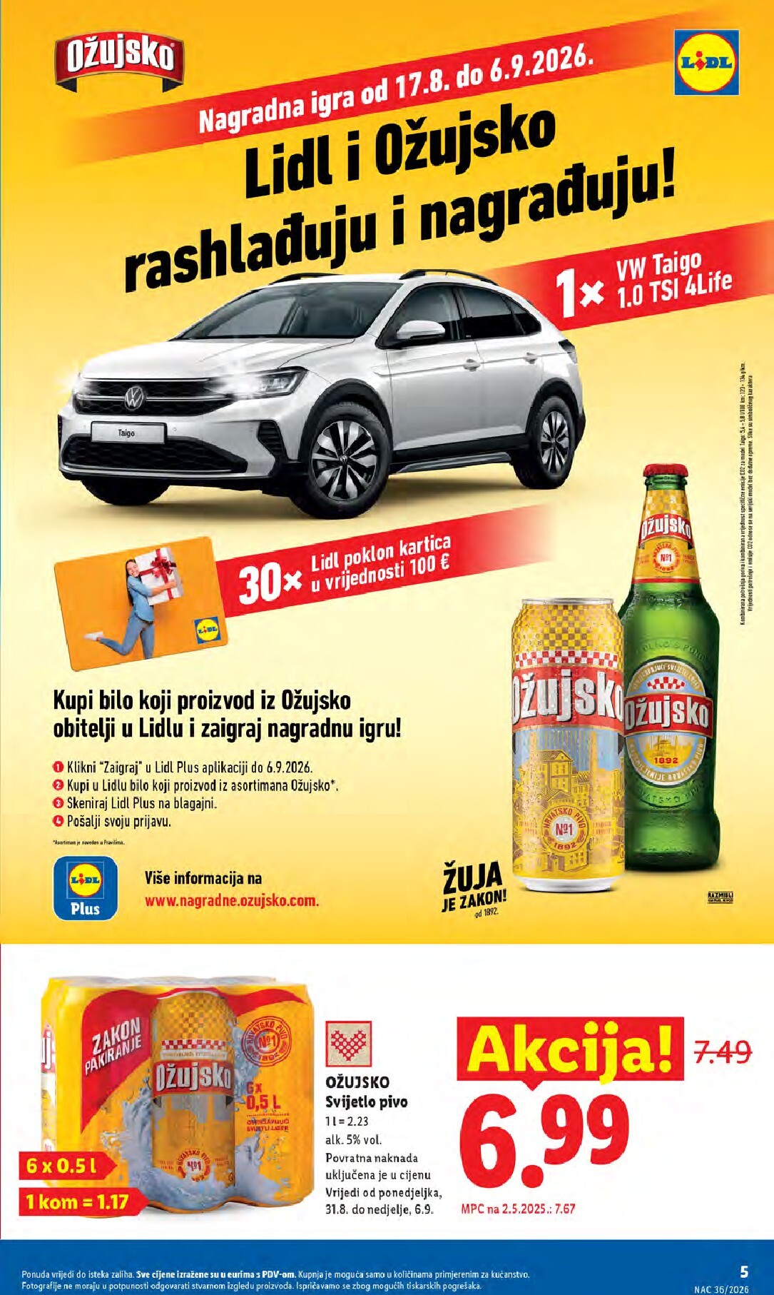 lidl - Novi Lidl katalog od ponedjeljka, 31.08.2026 do nedjelje, 06.09.2026 - page: 5