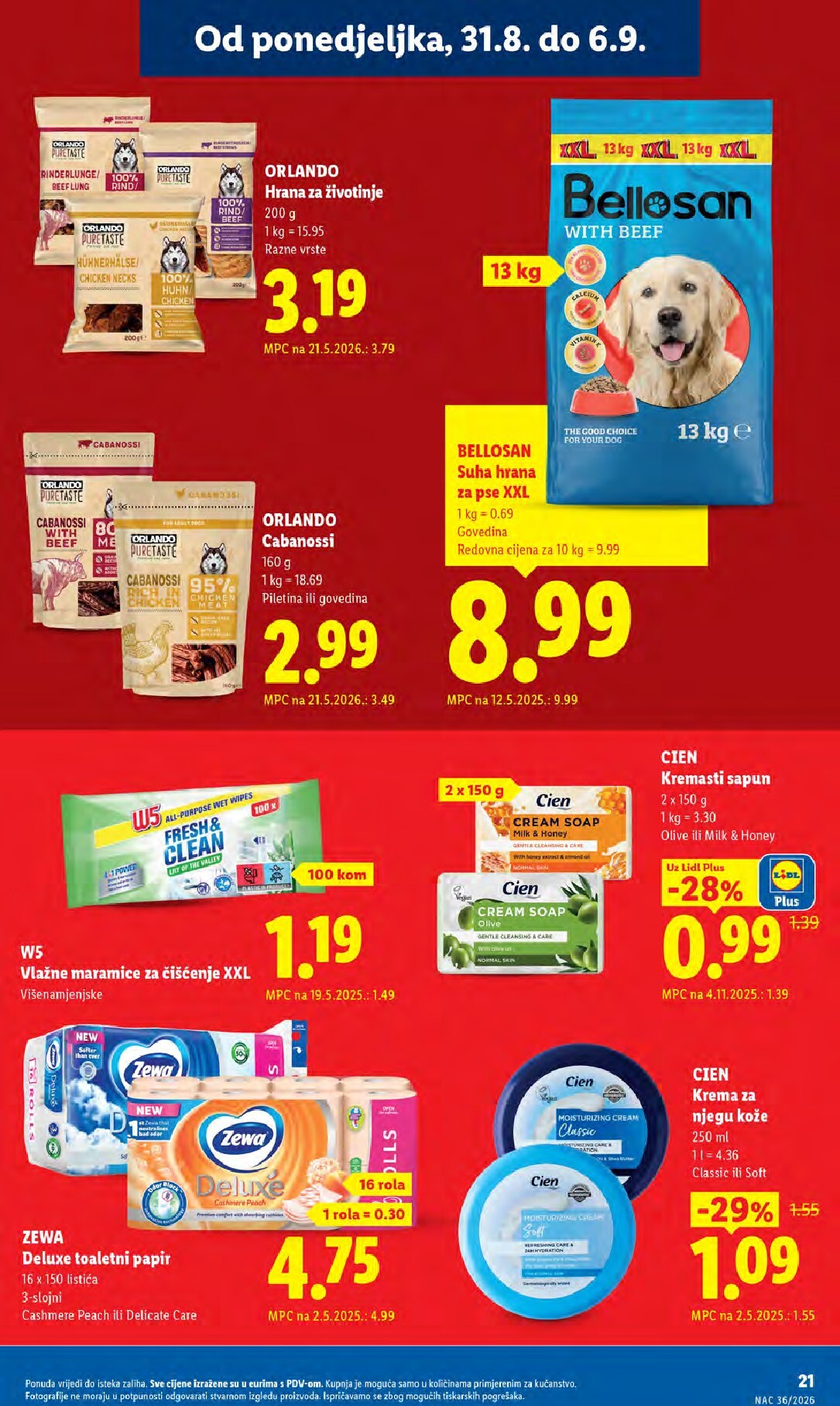 lidl - Novi Lidl katalog od ponedjeljka, 31.08.2026 do nedjelje, 06.09.2026 - page: 21
