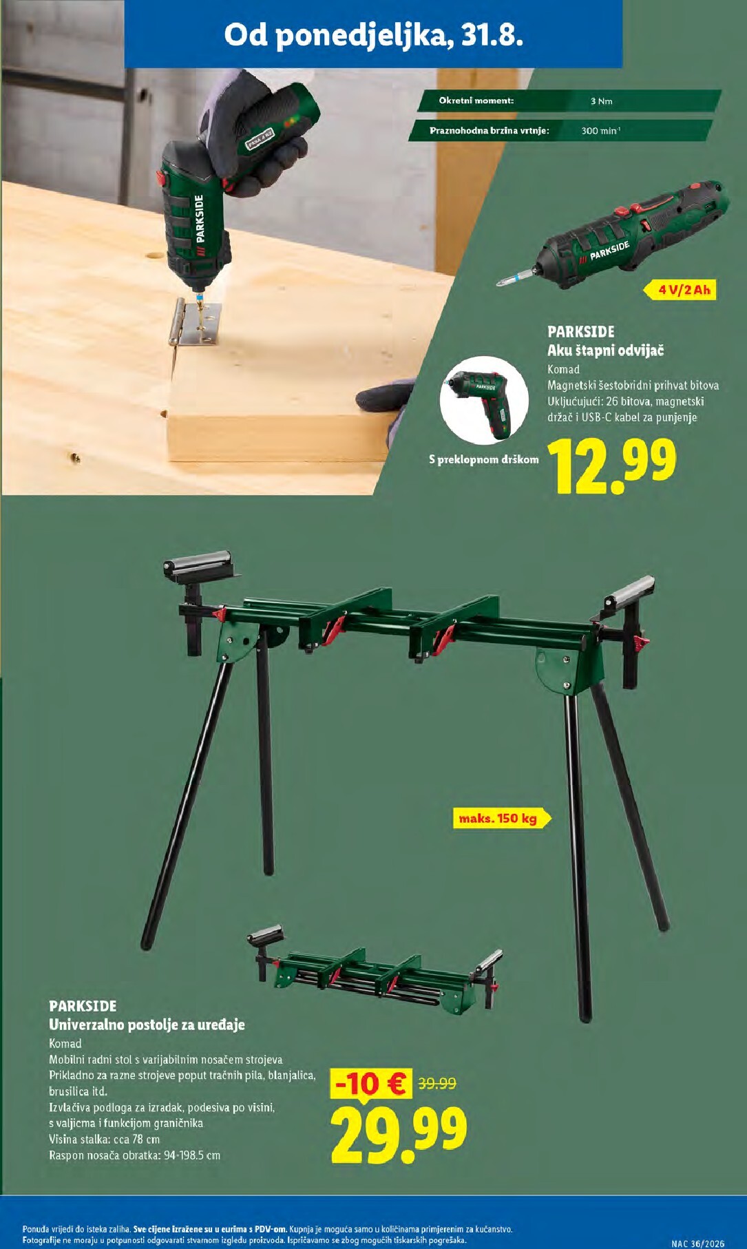 lidl - Aktualni katalog Lidl od ponedjeljka, 31.08.2026 do nedjelje, 06.09.2026 - page: 27