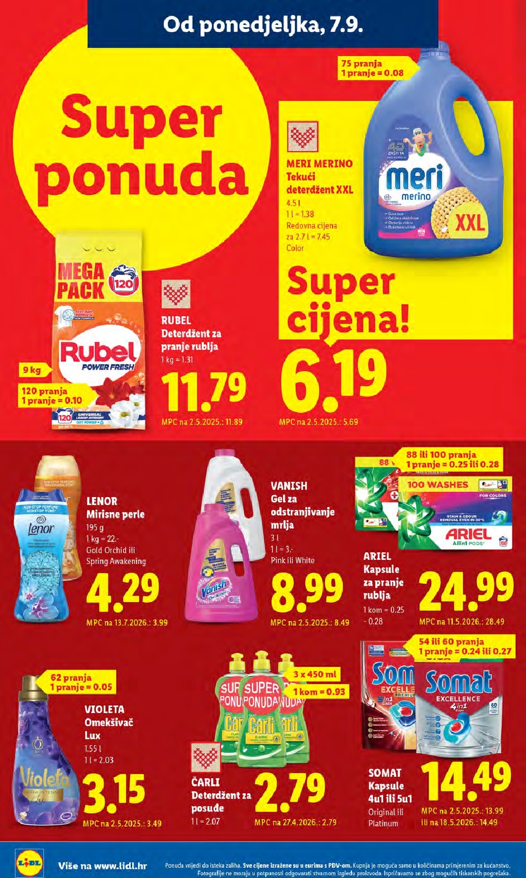 lidl - Novi Lidl katalog od ponedjeljka, 07.09.2026 do nedjelje, 13.09.2026 - page: 26