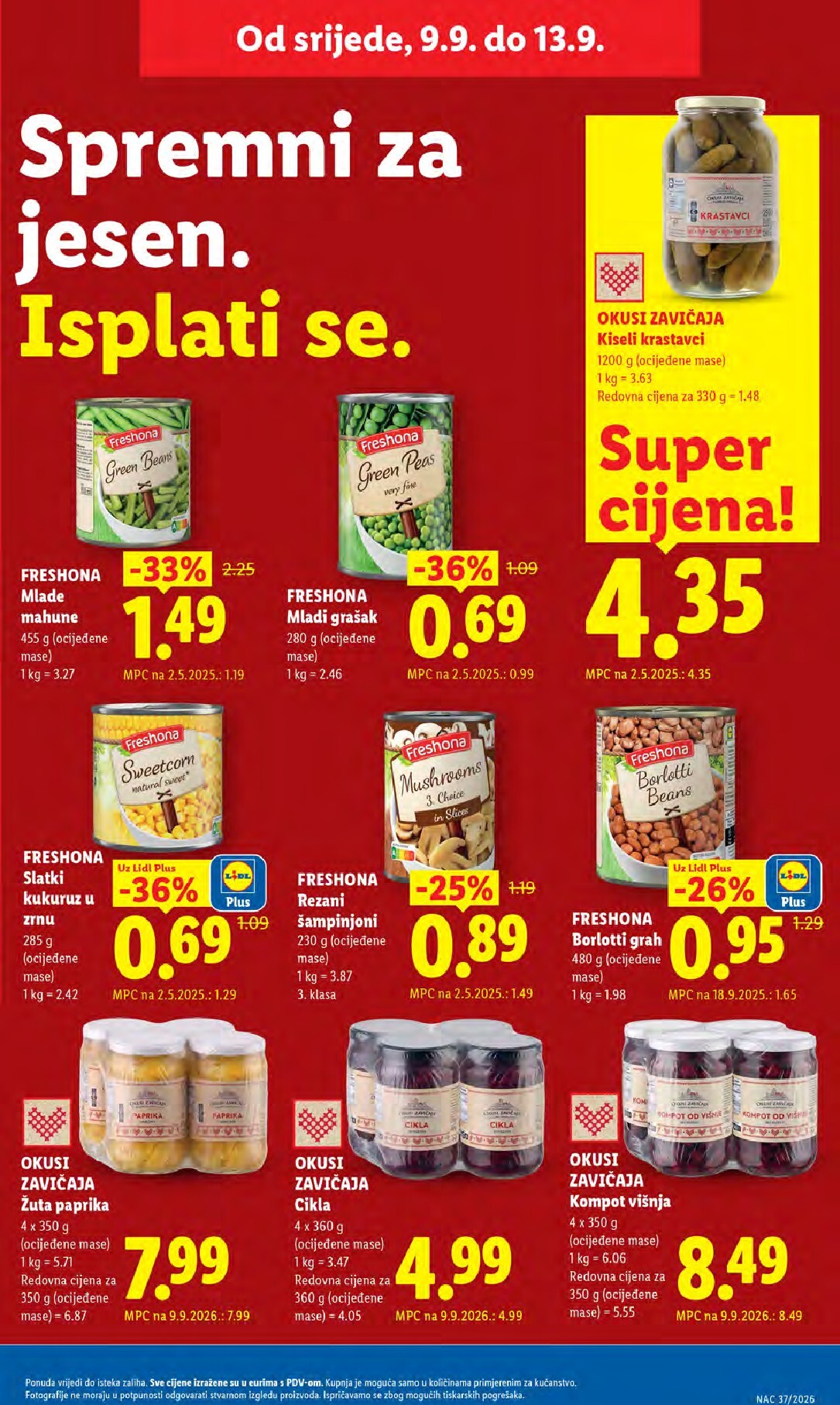 lidl - Novi Lidl katalog od ponedjeljka, 07.09.2026 do nedjelje, 13.09.2026 - page: 71