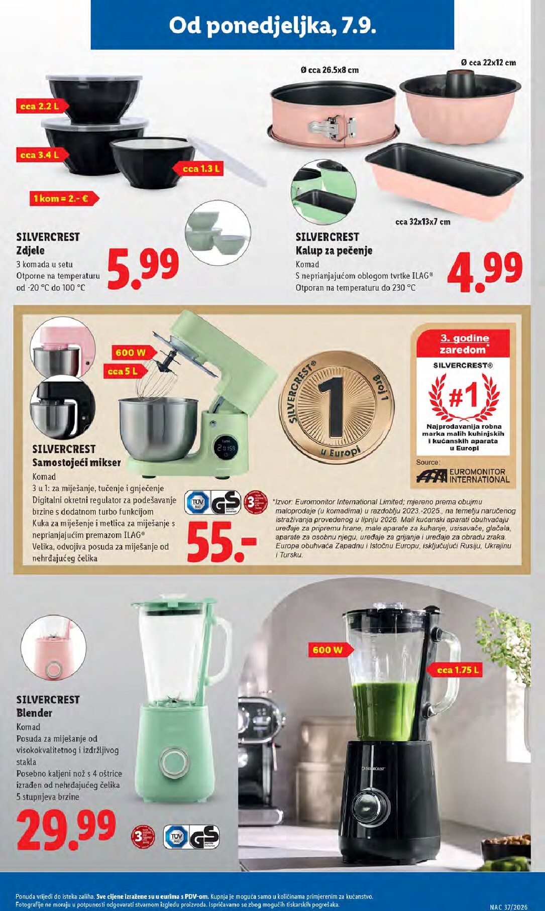 lidl - Novi Lidl katalog od ponedjeljka, 07.09.2026 do nedjelje, 13.09.2026 - page: 33