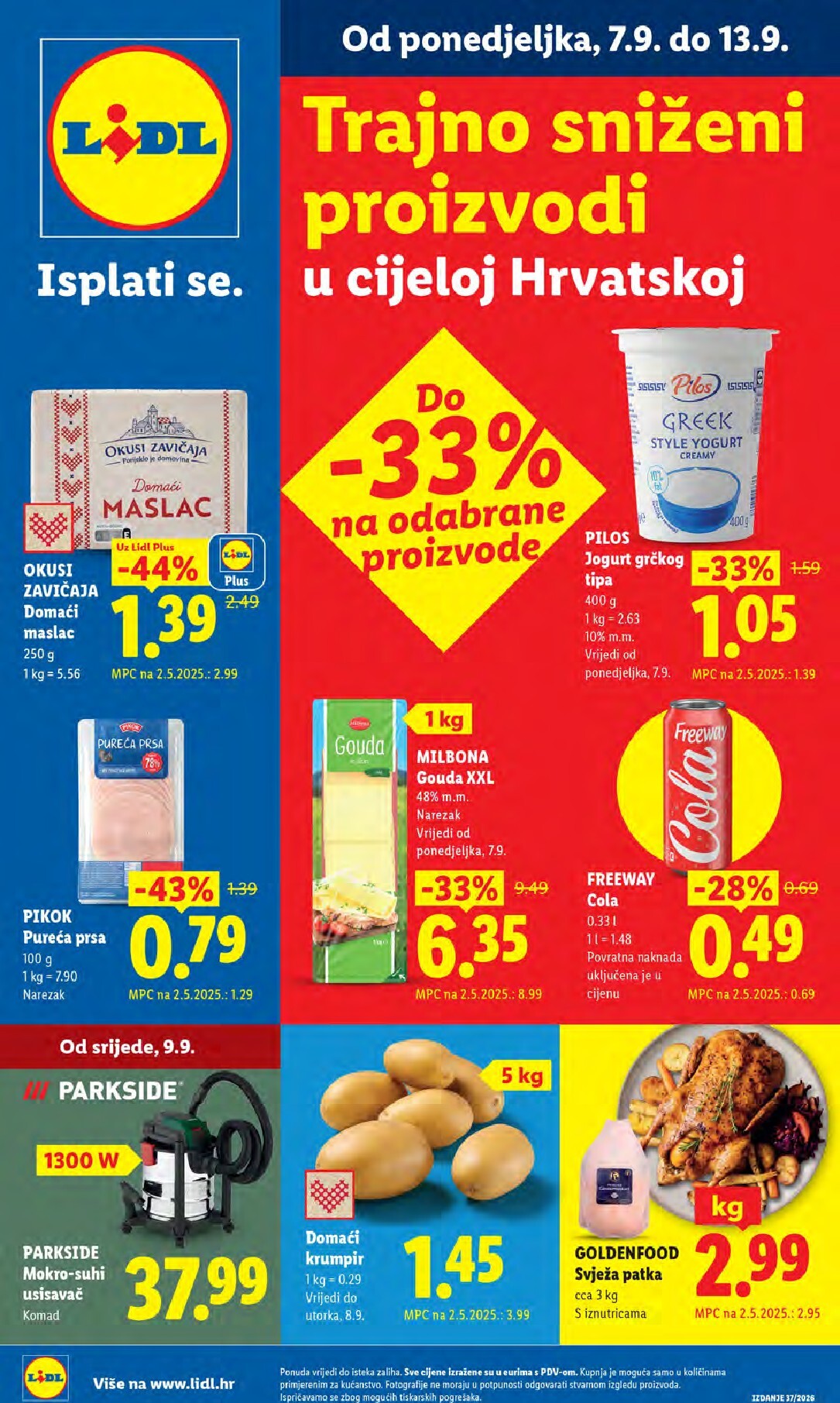 lidl - Novi Lidl katalog od ponedjeljka, 07.09.2026 do nedjelje, 13.09.2026