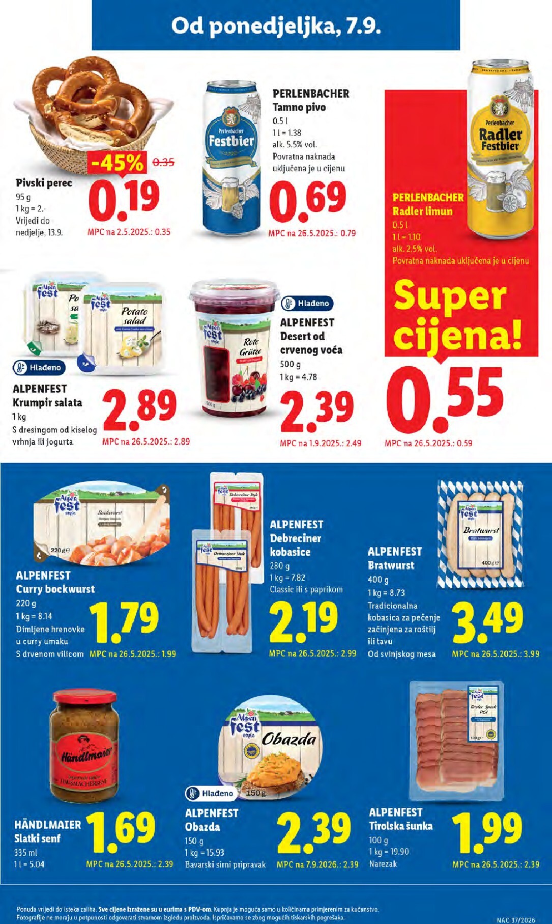 lidl - Aktualni katalog Lidl od ponedjeljka, 07.09.2026 do nedjelje, 13.09.2026 - page: 19