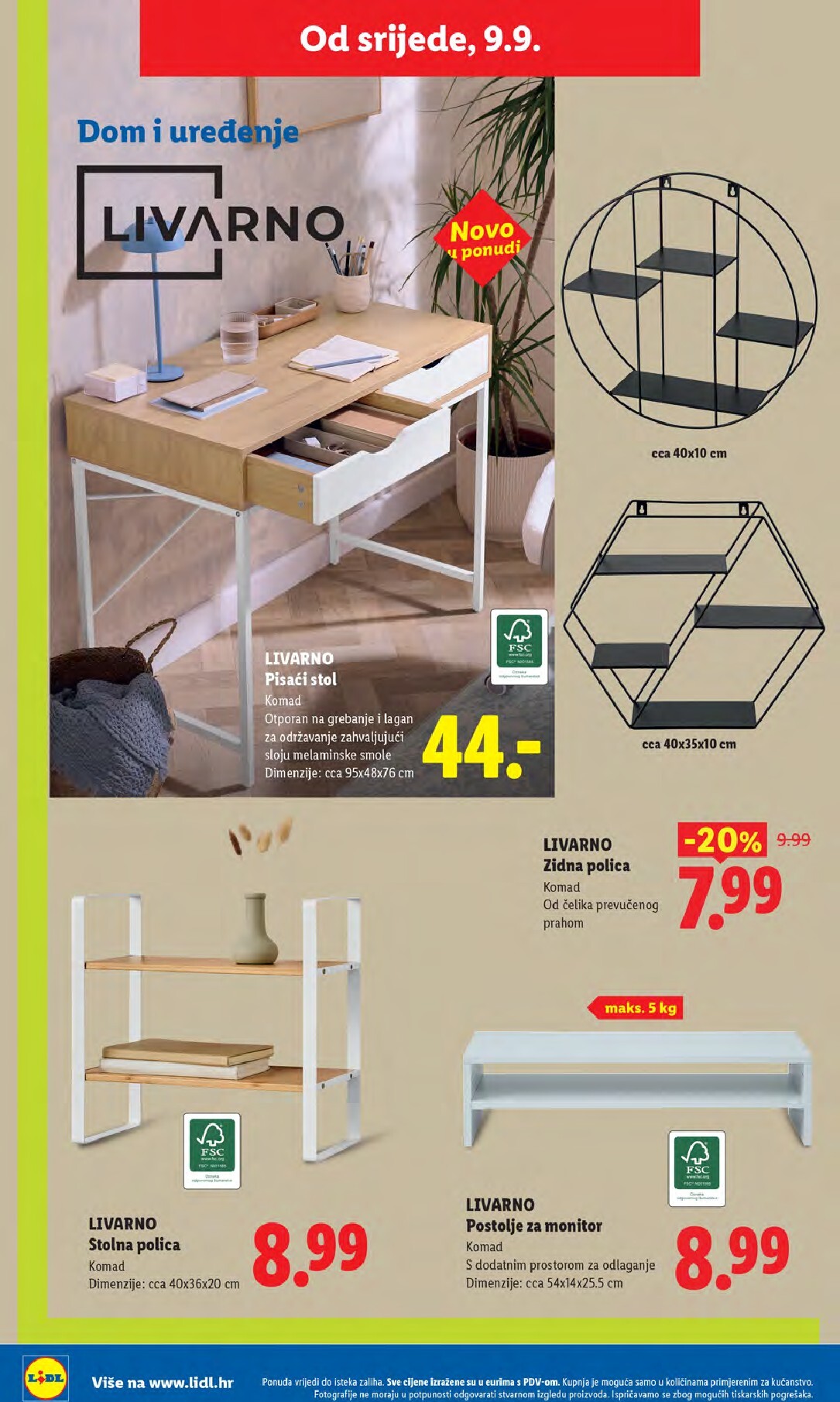 lidl - Aktualni katalog Lidl od ponedjeljka, 07.09.2026 do nedjelje, 13.09.2026 - page: 50