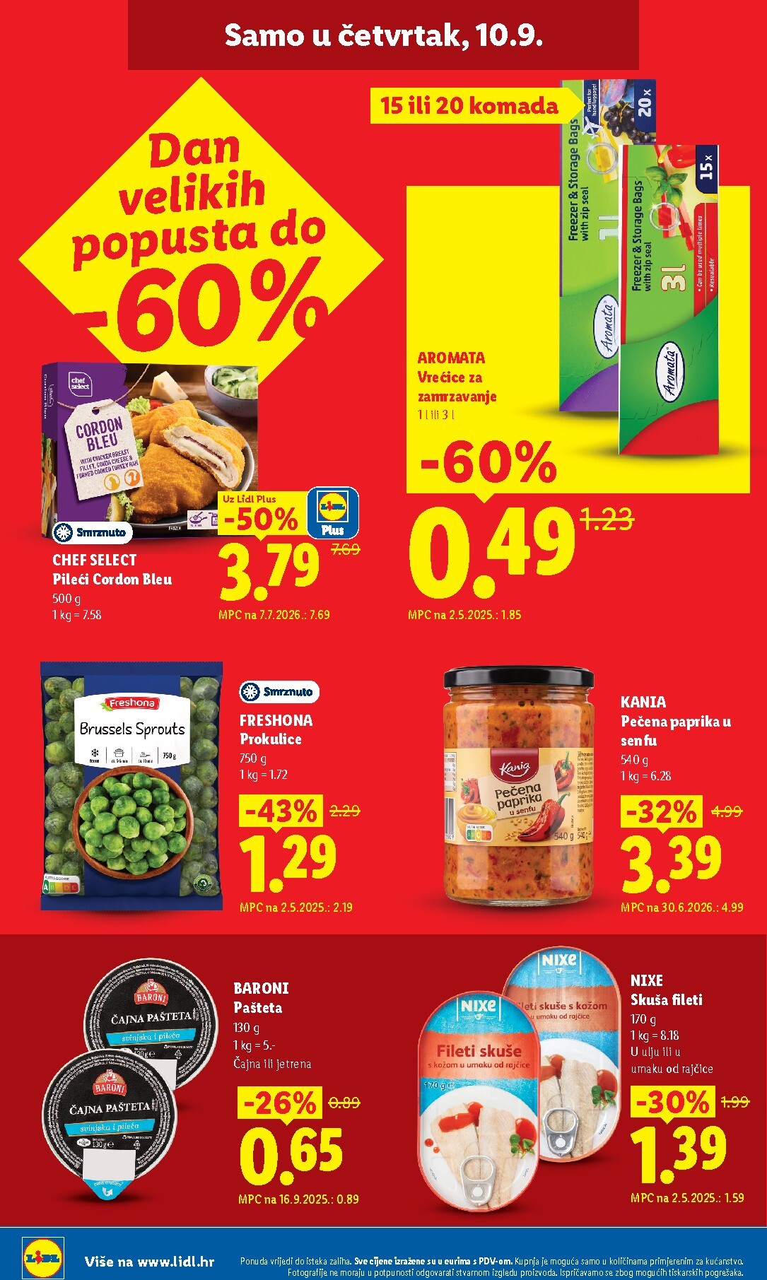 lidl - Aktualni katalog Lidl od ponedjeljka, 07.09.2026 do nedjelje, 13.09.2026 - page: 72