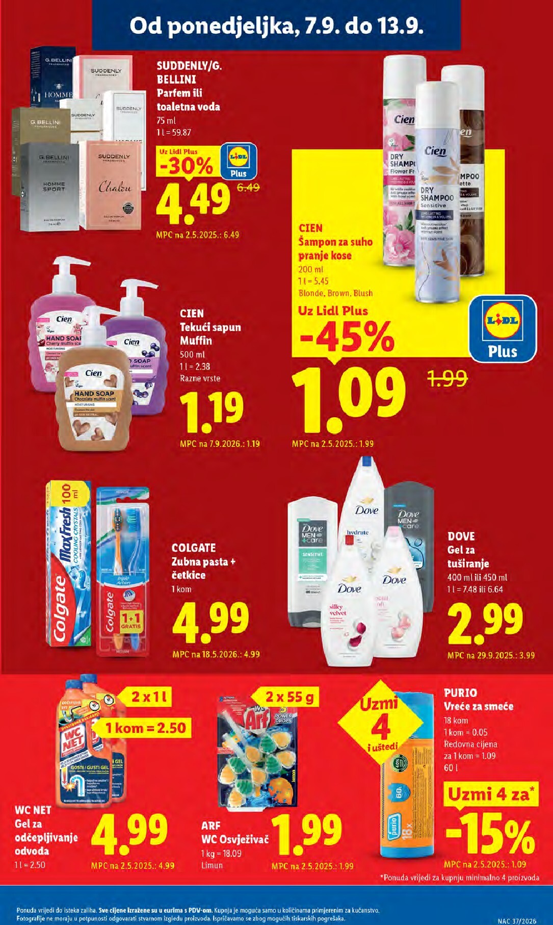 lidl - Aktualni katalog Lidl od ponedjeljka, 07.09.2026 do nedjelje, 13.09.2026 - page: 25