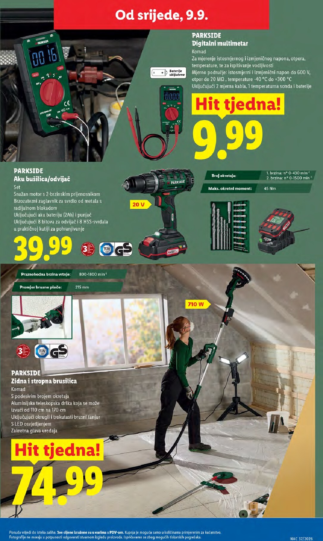 lidl - Aktualni katalog Lidl od ponedjeljka, 07.09.2026 do nedjelje, 13.09.2026 - page: 43