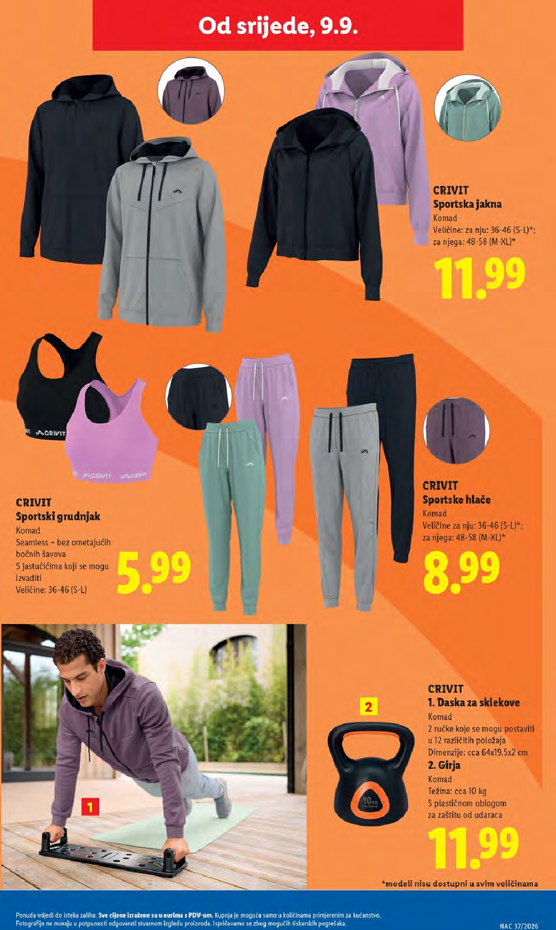 lidl - Aktualni katalog Lidl od ponedjeljka, 07.09.2026 do nedjelje, 13.09.2026 - page: 57