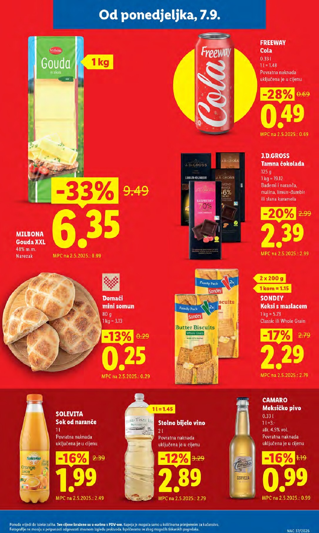 lidl - Aktualni katalog Lidl od ponedjeljka, 07.09.2026 do nedjelje, 13.09.2026 - page: 3