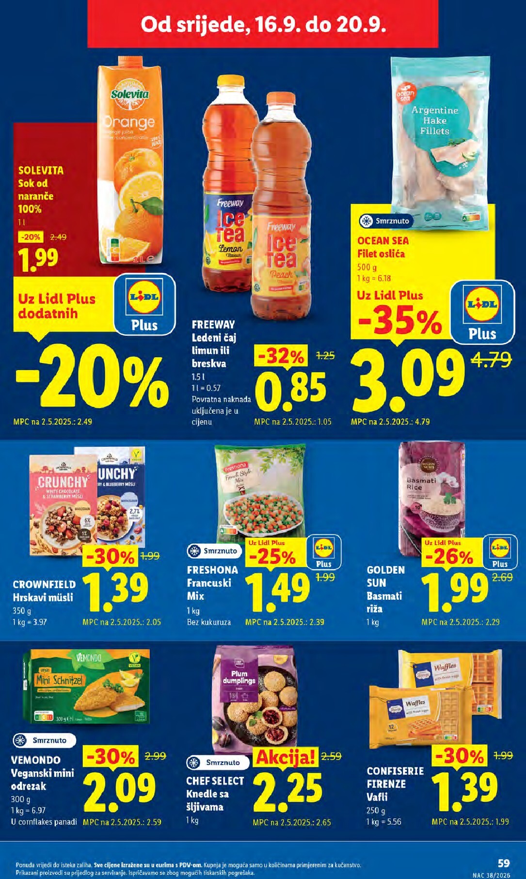 lidl - Novi Lidl katalog od ponedjeljka, 14.09.2026 do nedjelje, 20.09.2026 - page: 59