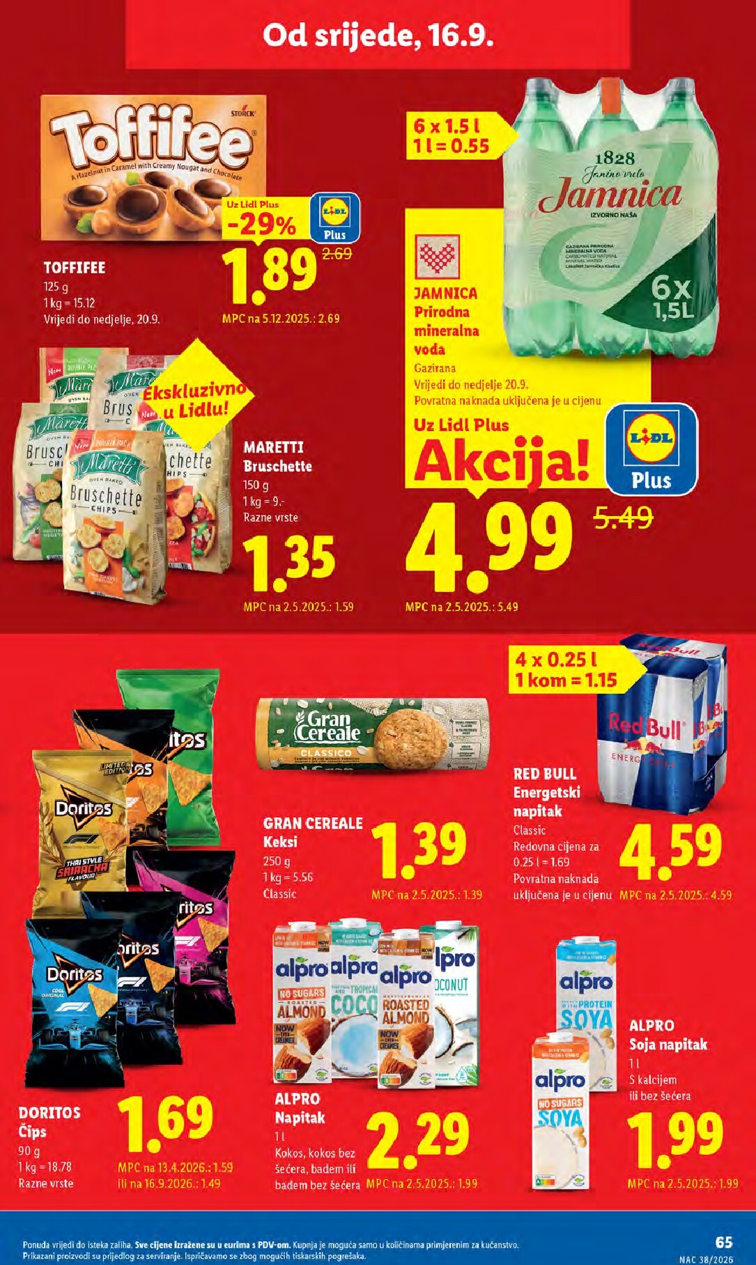 lidl - Novi Lidl katalog od ponedjeljka, 14.09.2026 do nedjelje, 20.09.2026 - page: 65