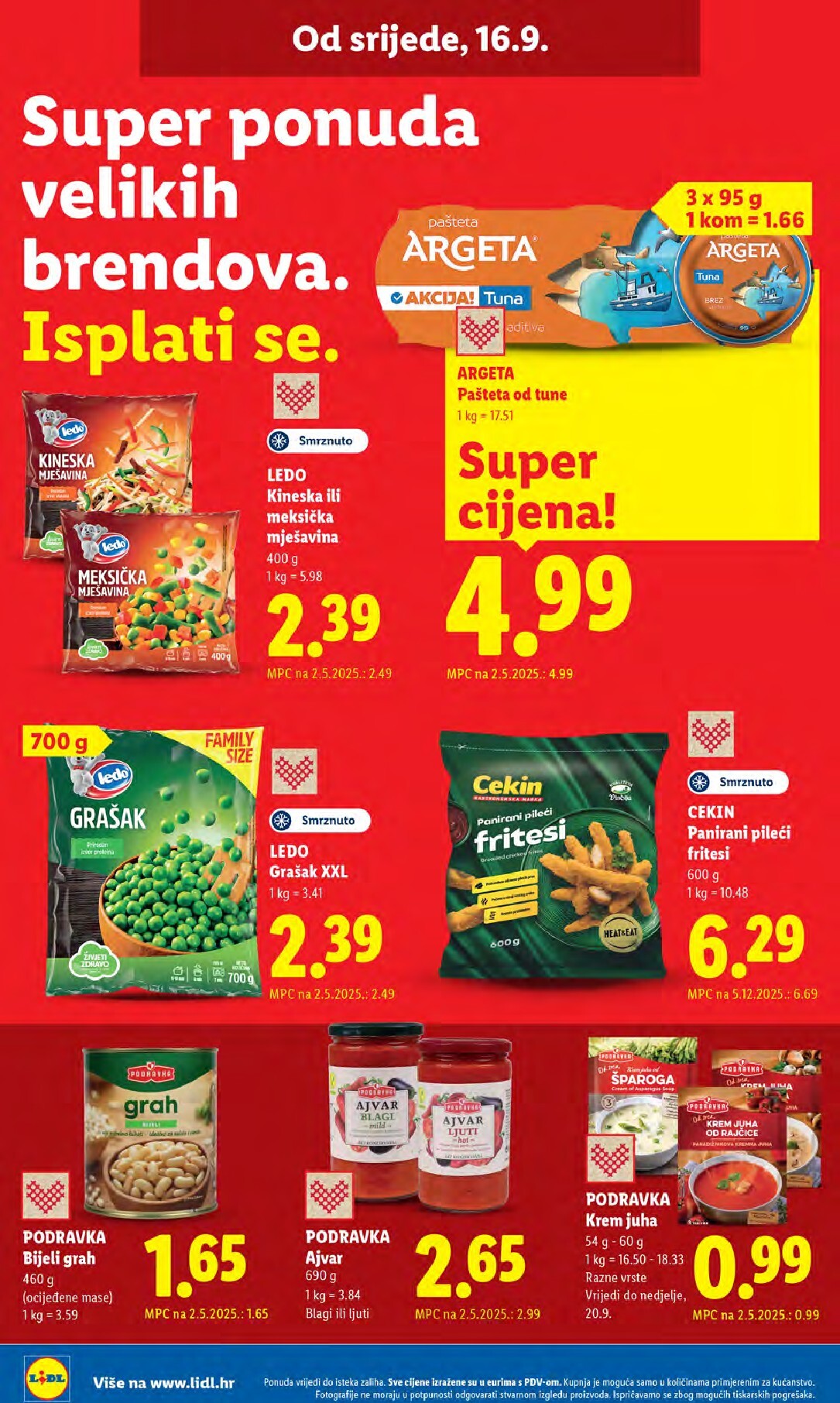lidl - Novi Lidl katalog od ponedjeljka, 14.09.2026 do nedjelje, 20.09.2026 - page: 62