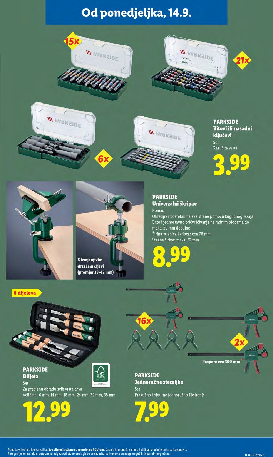 lidl - Novi Lidl katalog od ponedjeljka, 14.09.2026 do nedjelje, 20.09.2026 - page: 37