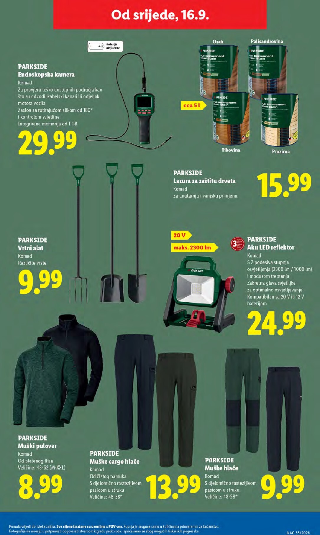 lidl - Novi Lidl katalog od ponedjeljka, 14.09.2026 do nedjelje, 20.09.2026 - page: 41