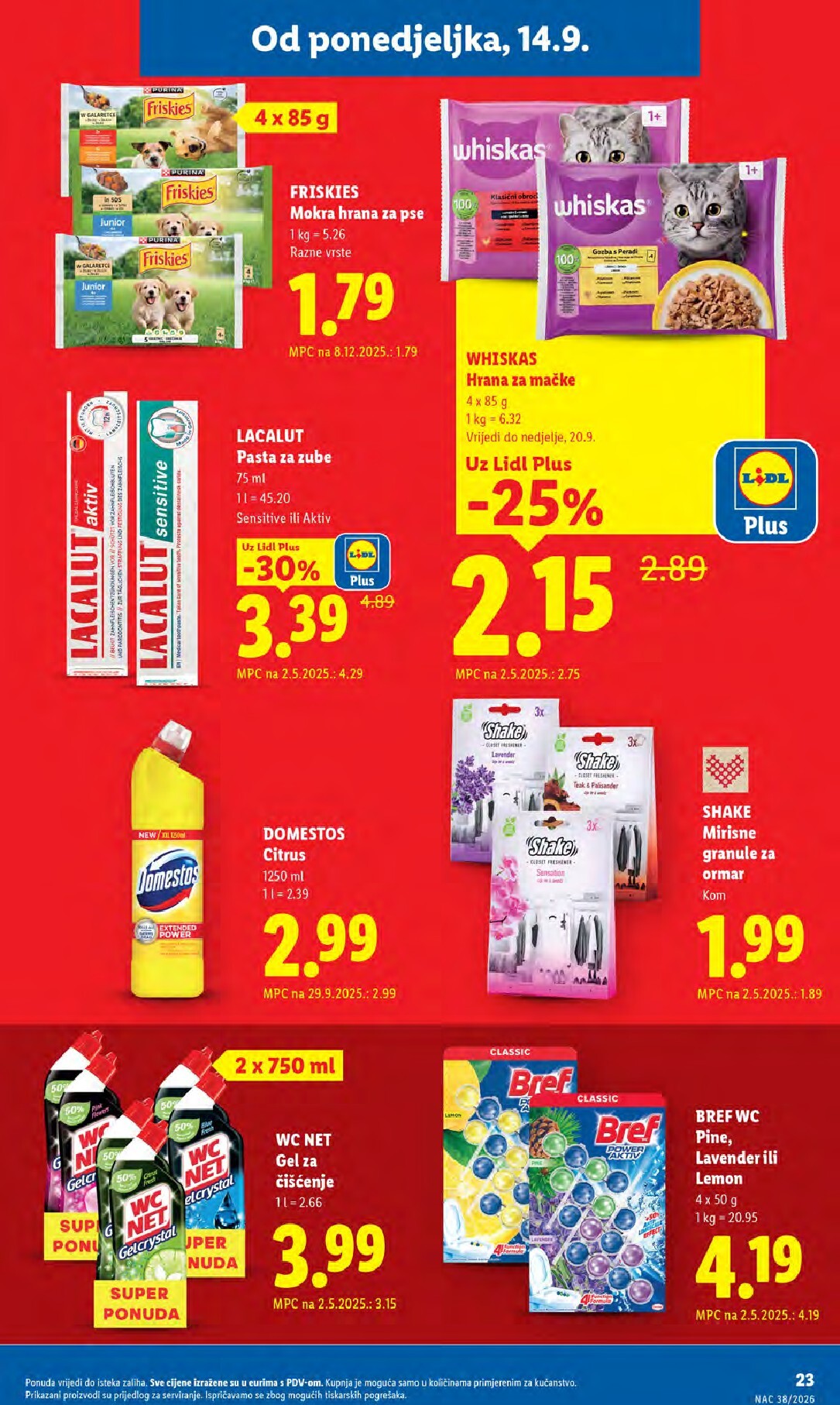 lidl - Novi Lidl katalog od ponedjeljka, 14.09.2026 do nedjelje, 20.09.2026 - page: 23