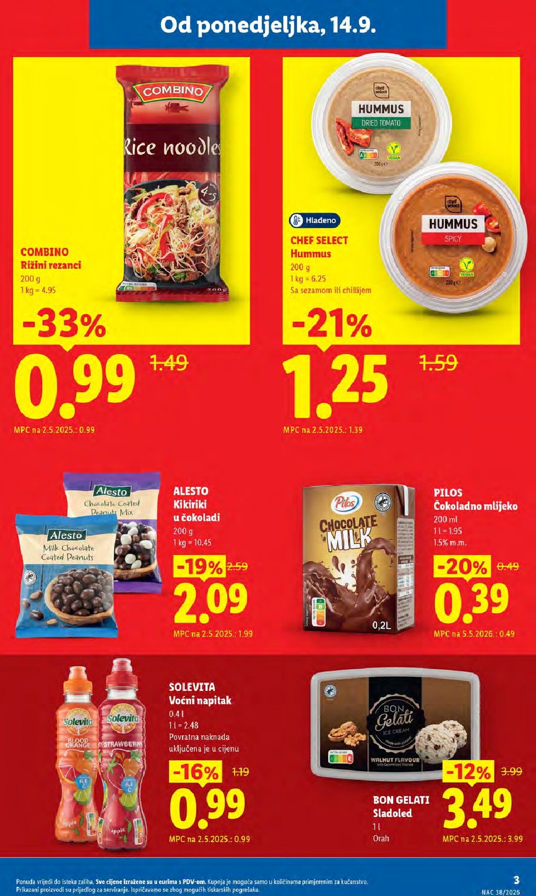 lidl - Novi Lidl katalog od ponedjeljka, 14.09.2026 do nedjelje, 20.09.2026 - page: 3
