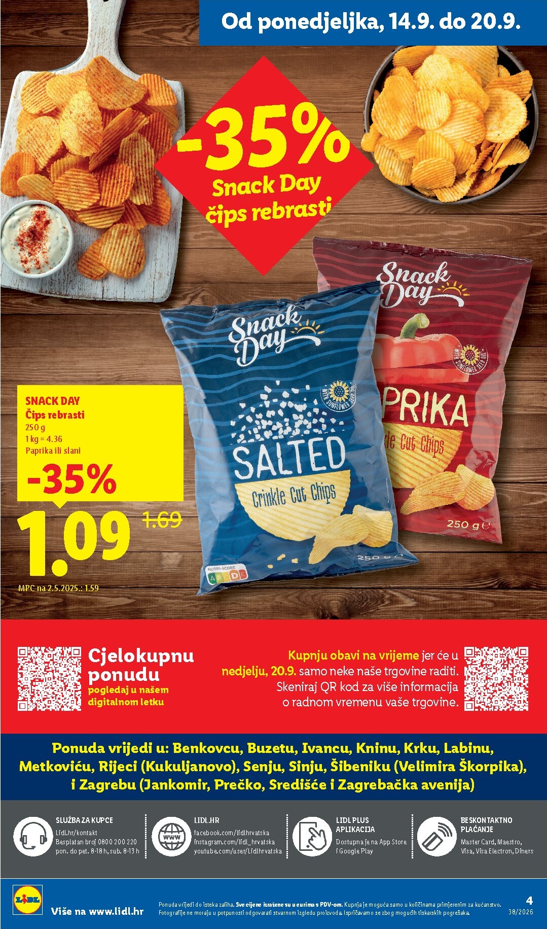 lidl - Aktualni katalog Lidl - Super Ponuda od ponedjeljka, 14.09.2026 do nedjelje, 20.09.2026 - page: 4