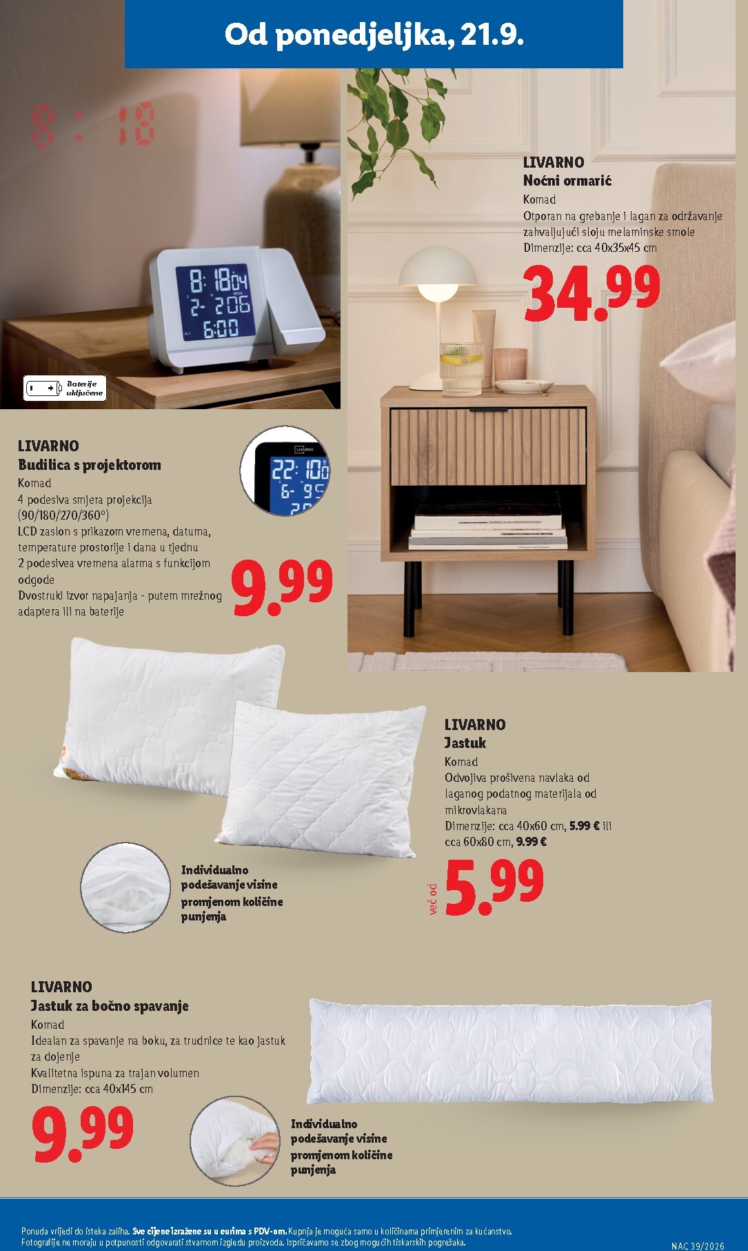 lidl - Novi Lidl katalog od ponedjeljka, 21.09.2026 do nedjelje, 27.09.2026 - page: 23