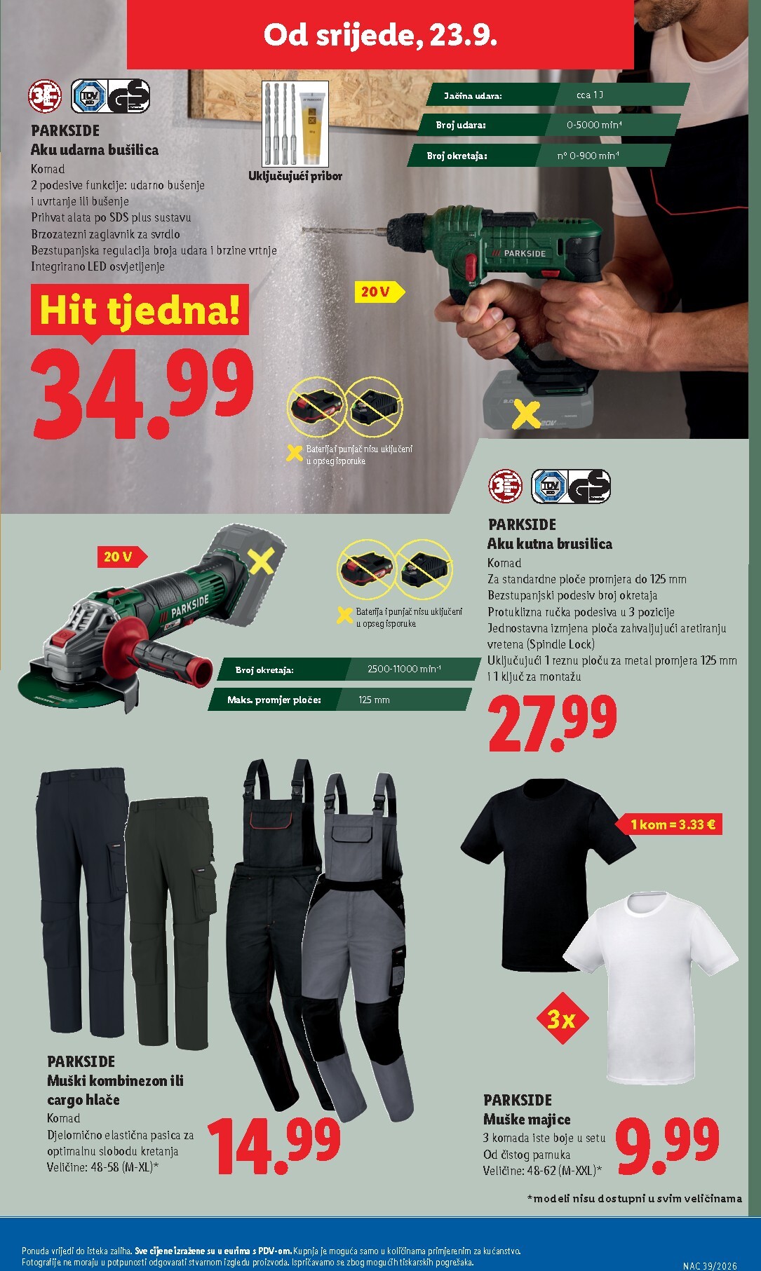 lidl - Novi Lidl katalog od ponedjeljka, 21.09.2026 do nedjelje, 27.09.2026 - page: 29