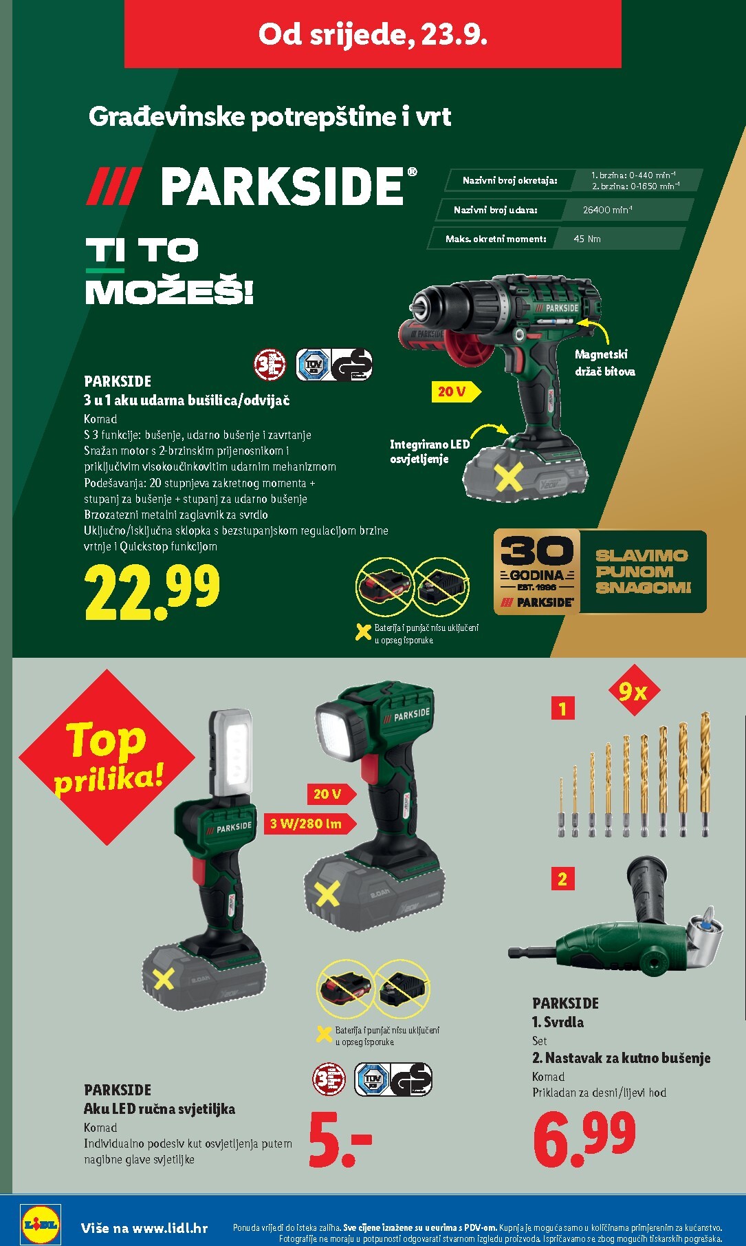 lidl - Novi Lidl katalog od ponedjeljka, 21.09.2026 do nedjelje, 27.09.2026 - page: 30
