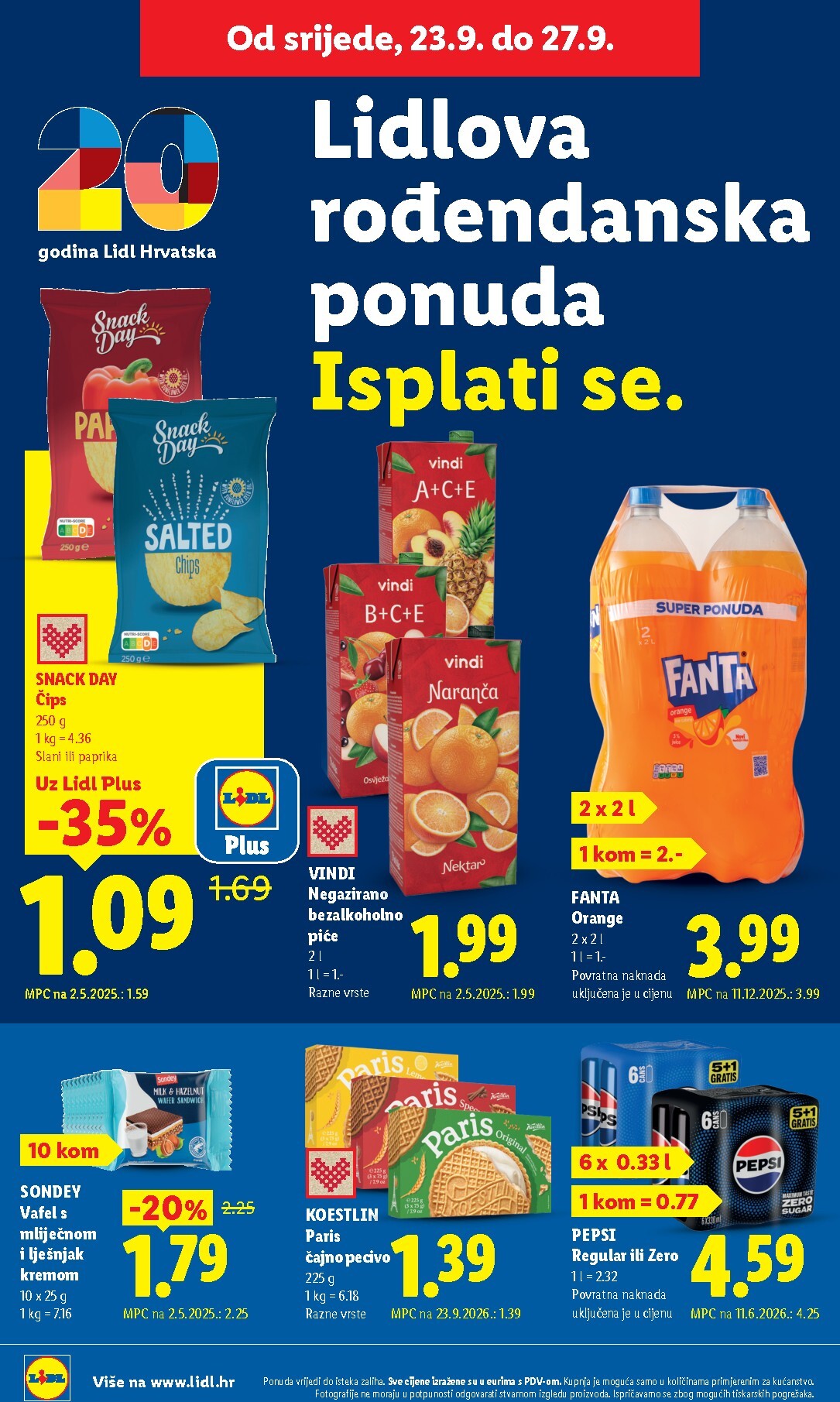 lidl - Novi Lidl katalog od ponedjeljka, 21.09.2026 do nedjelje, 27.09.2026 - page: 52