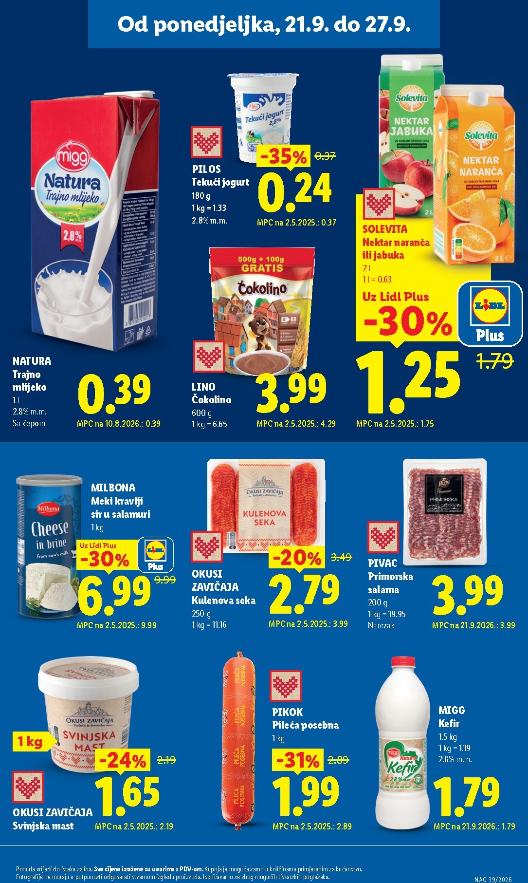 lidl - Novi Lidl katalog od ponedjeljka, 21.09.2026 do nedjelje, 27.09.2026 - page: 9