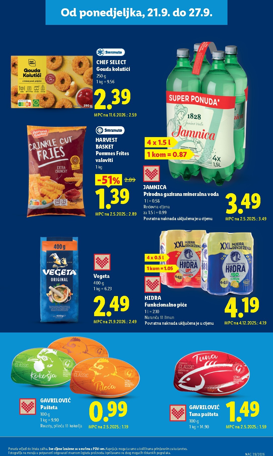 lidl - Novi Lidl katalog od ponedjeljka, 21.09.2026 do nedjelje, 27.09.2026 - page: 11